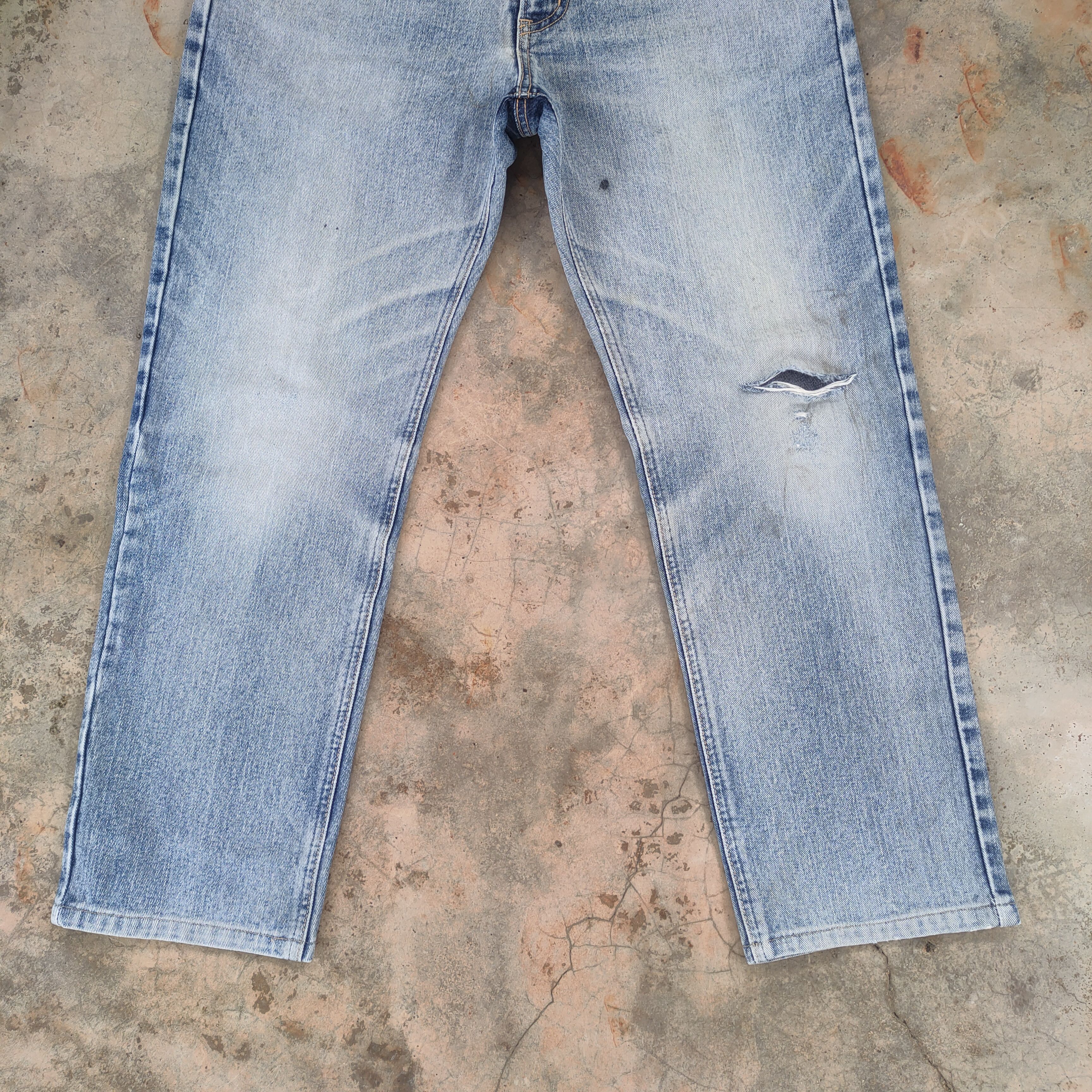 Edwin W34 VINTAGE EDWIN FADED DISTRESSED JEANS PANTS Size US 34 / EU 50 - 4 Thumbnail