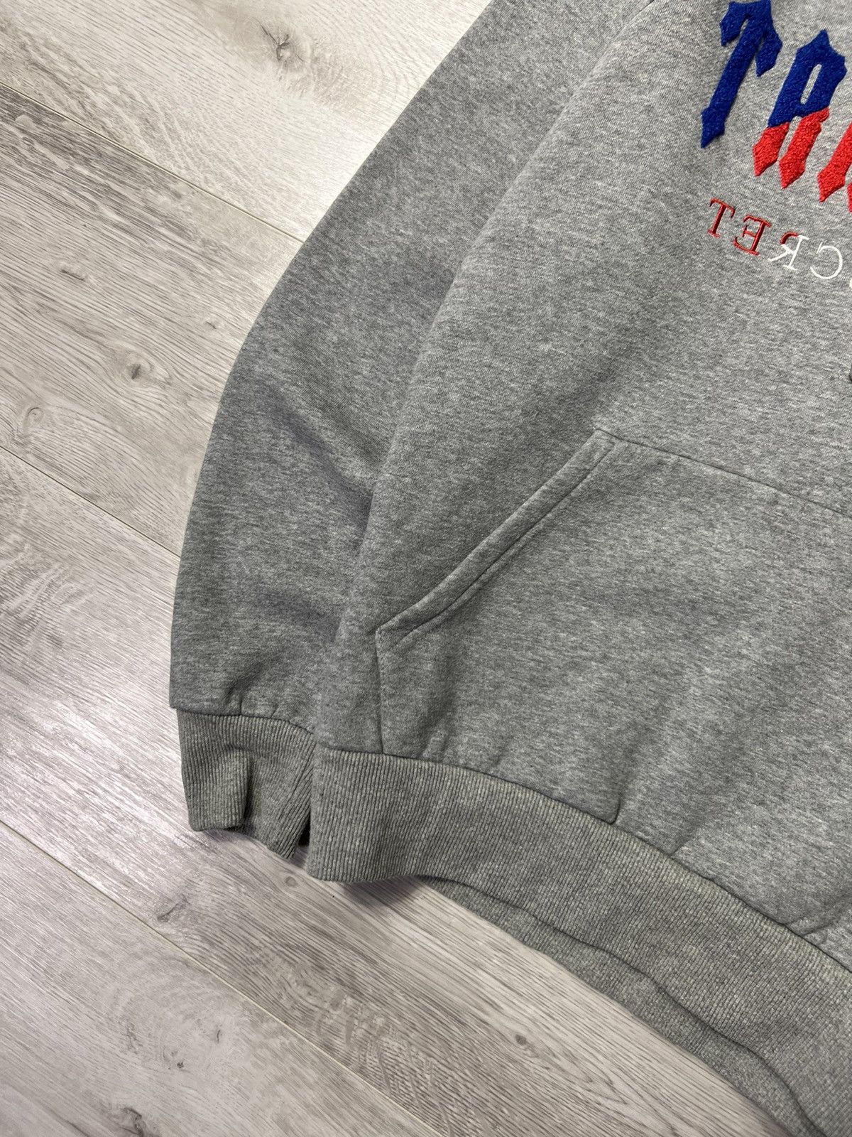 Trapstar London Rare Grey Chenille Trapstar London Tracksuit Hoodie + Pants Size US M / EU 48-50 / 2 - 6 Thumbnail