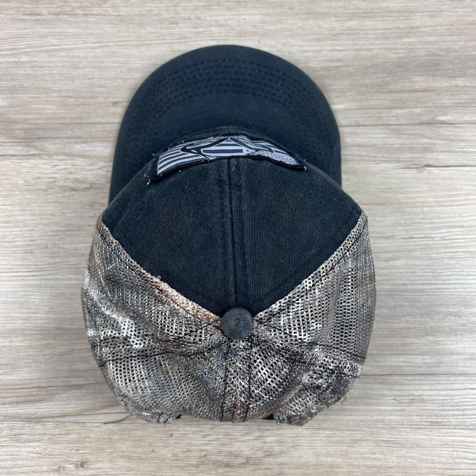 Realtree Realtree USA Flag Hat Snapback Hat Black Adjustable Hat Adul Size ONE SIZE - 9 Thumbnail