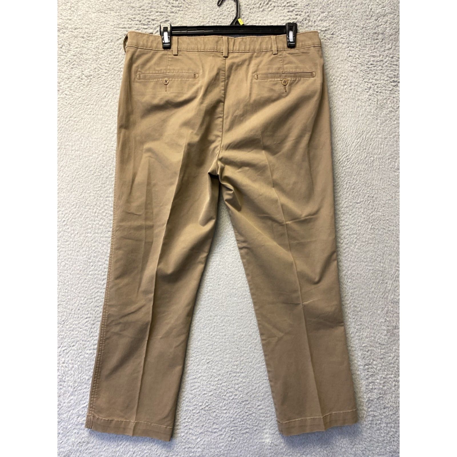 Cremieux Daniel Cremieux Chino Pants Men’s 40x30 Brown Tailored Fit Stretch /166-7 Size US 40 / EU 56 - 6 Thumbnail
