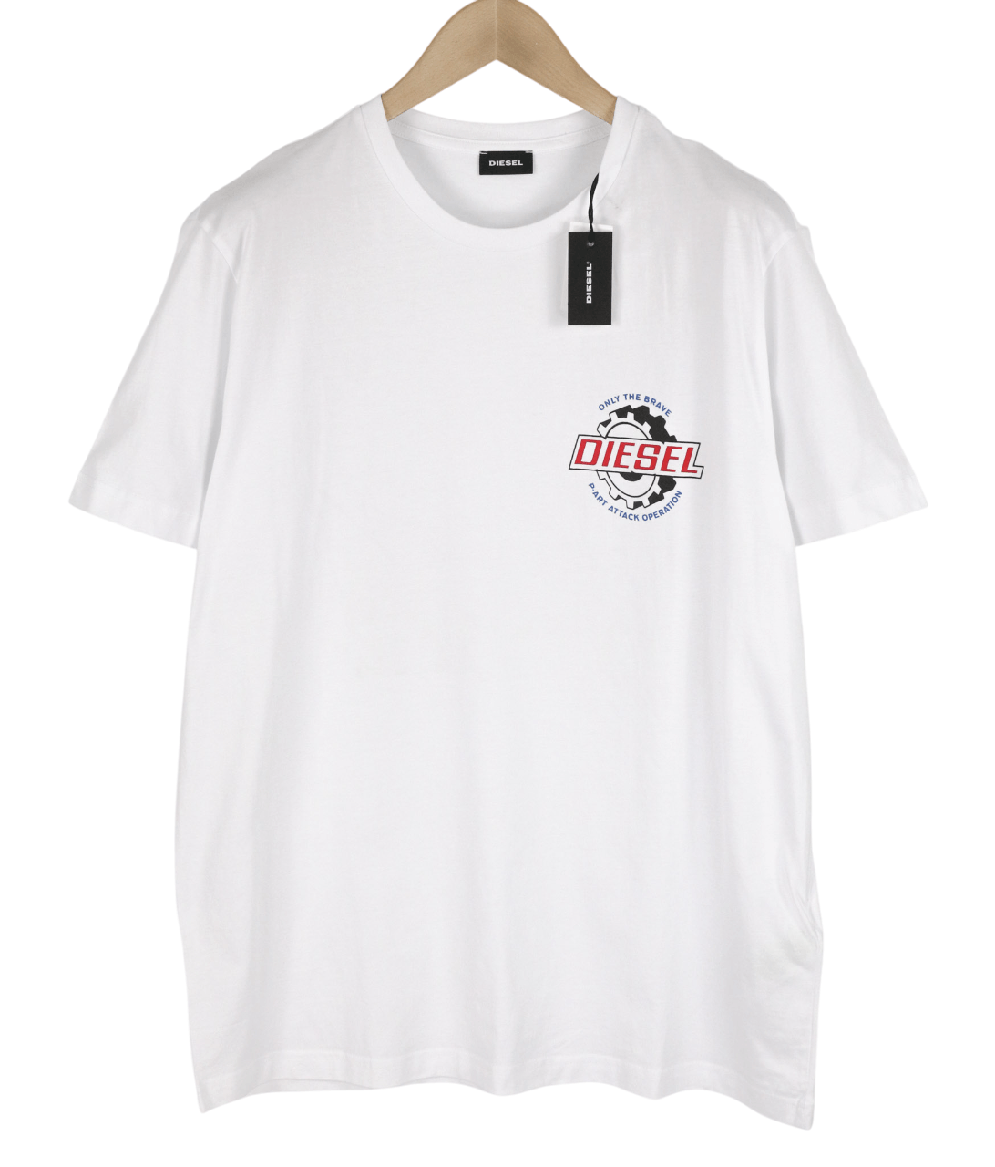Diesel T-DIEGOS-K23 2XL Short Sleeve Logo Tee 40270 Size US XXL / EU 58 / 5 - 1 Thumbnail
