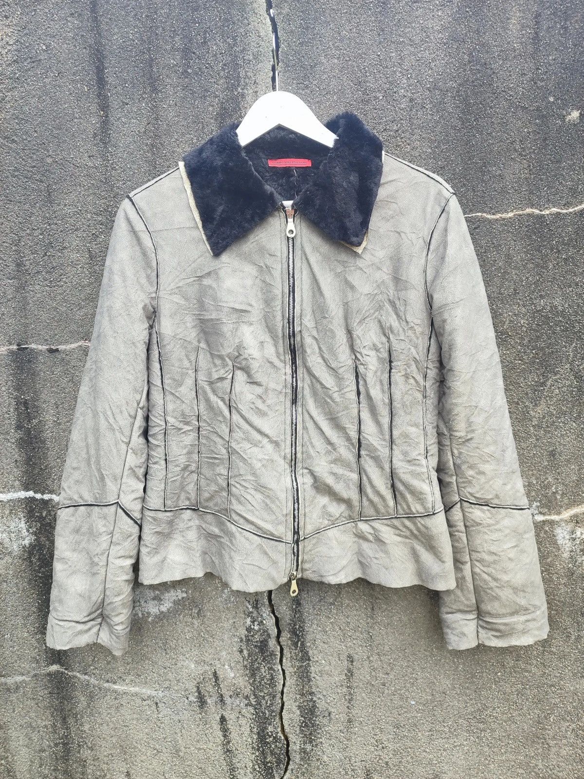Vintage Vintage Compagnia Italiana Faux Shearling Jacket Size S / US 4 / IT 40 - 1 Thumbnail