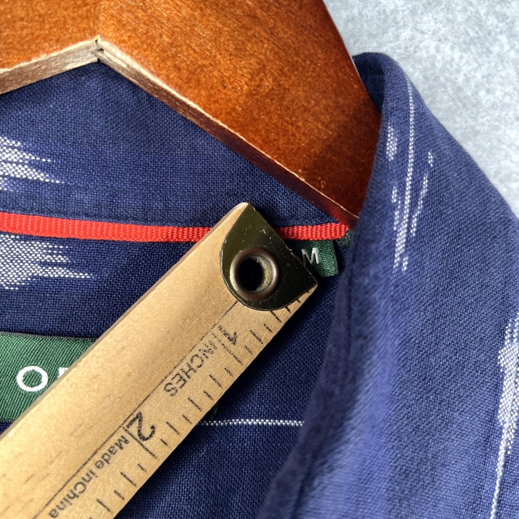 Orvis Orvis Arrow Print Casual Outdoor Shirt M Navy Short Sleeve Button Up Pocket Size US M / EU 48-50 / 2 - 4 Thumbnail