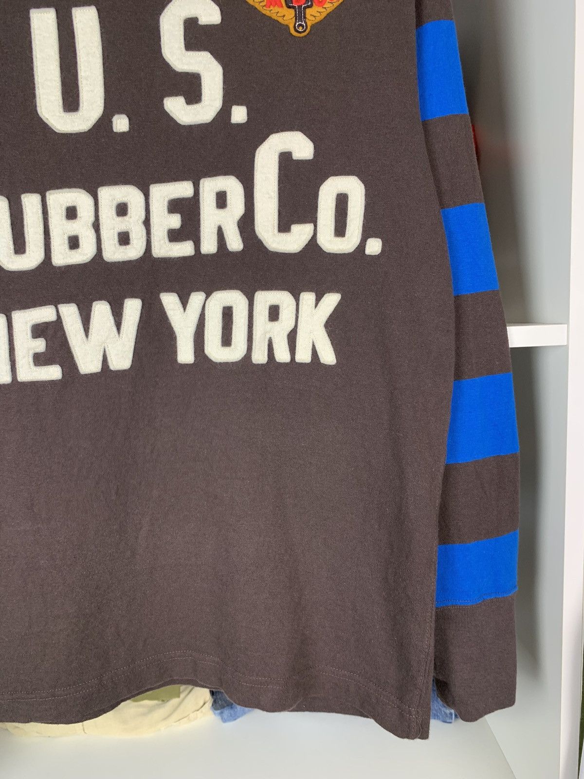 Vintage Vintage US Rubber Co New York US Tires Long sleeve Size 38 Size US M / EU 48-50 / 2 - 10 Thumbnail