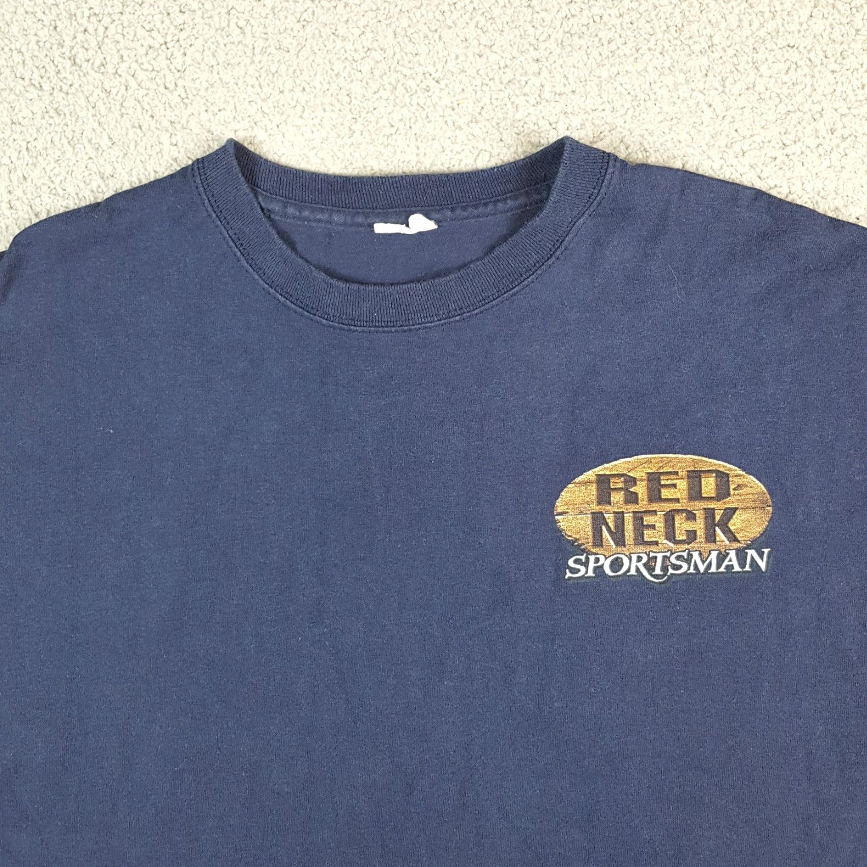 Delta VINTAGE Delta Deer Hunting T-Shirt Mens L Red Neck Sportsman Retro 90s Hunter Birthday Gift Shirt Size US L / EU 52-54 / 3 - 3 Thumbnail