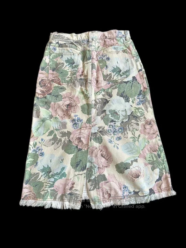 Junya Watanabe Junya Watanabe size S Floral Skirt Size 23" - 2 Thumbnail