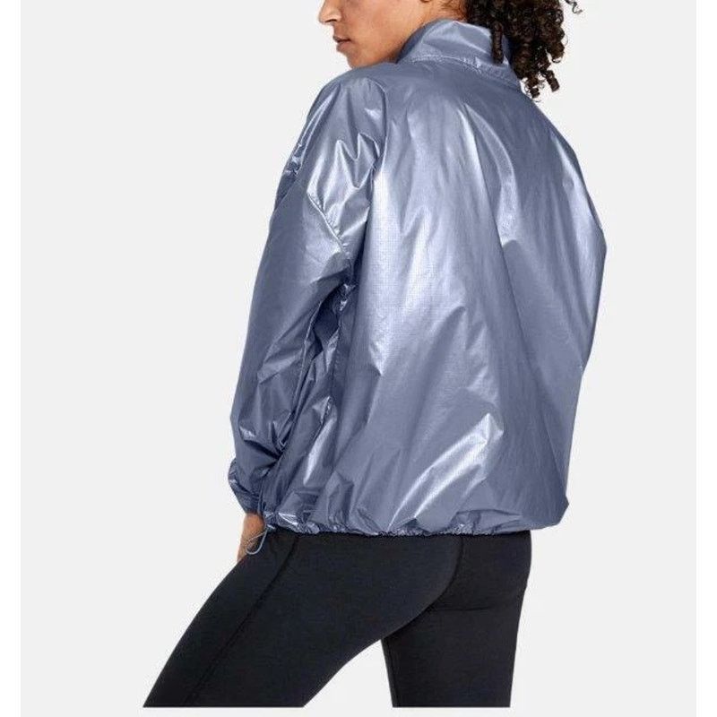 Under Armour Under Armour Womens Blue Silver Anorak Pullover Jacket M Size M / US 6-8 / IT 42-44 - 4 Thumbnail