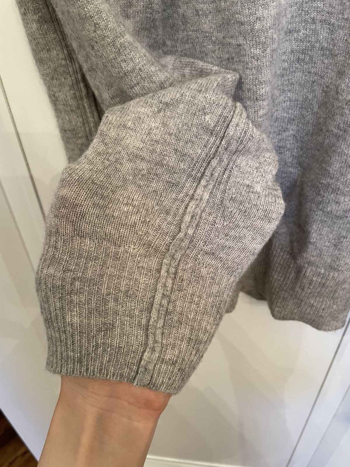 Allsaints 100% Cashmere grey sweater Size US XS / EU 42 / 0 - 6 Thumbnail