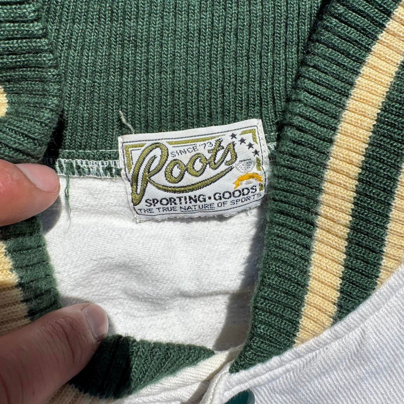 Roots Pro Select Vintage Baseball Varsity Jacket – Size Medium Size US M / EU 48-50 / 2 - 4 Thumbnail