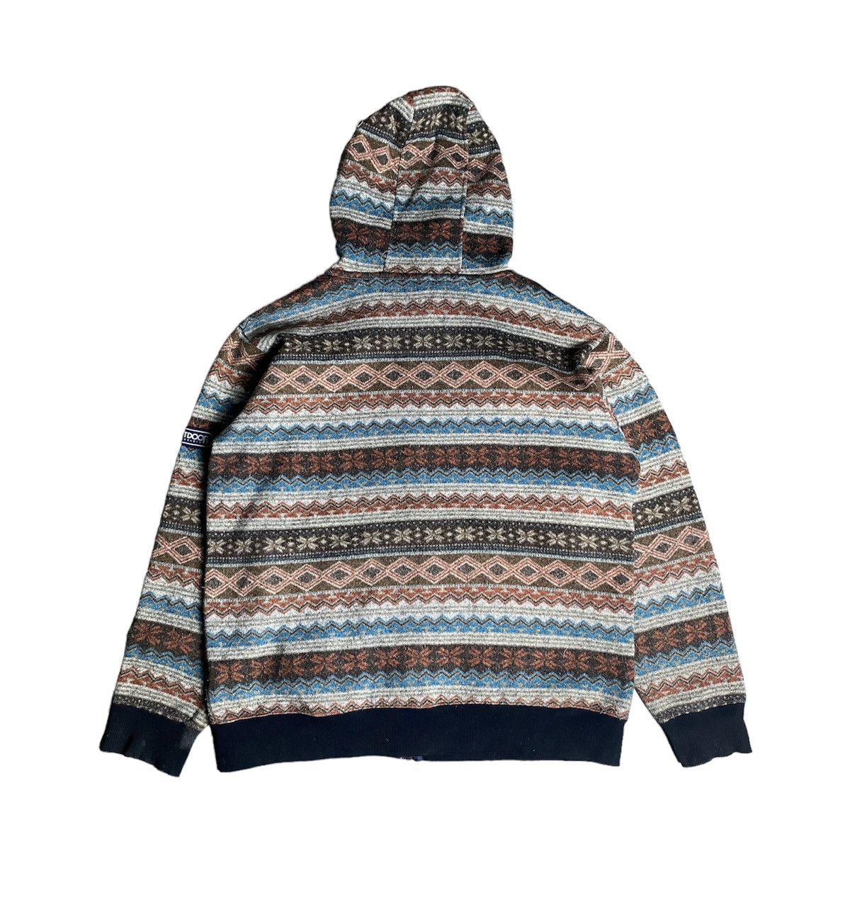Japanese Brand Outdoor Native Navajo Style Hoodie Size US L / EU 52-54 / 3 - 7 Thumbnail