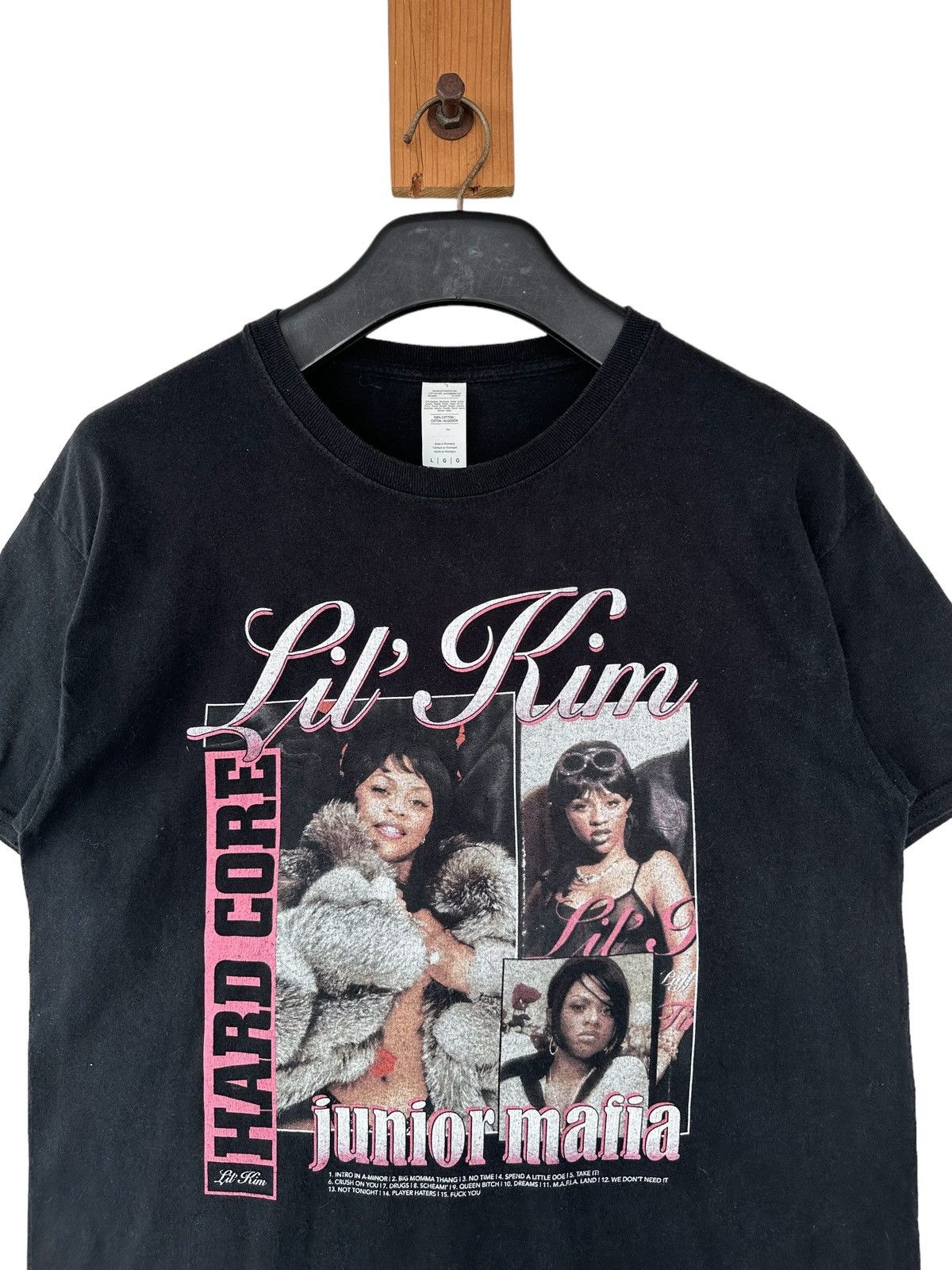 Rap Tees Lil Kim Junior Mafia Rap Tees Hip Hop Size US L / EU 52-54 / 3 - 4 Thumbnail