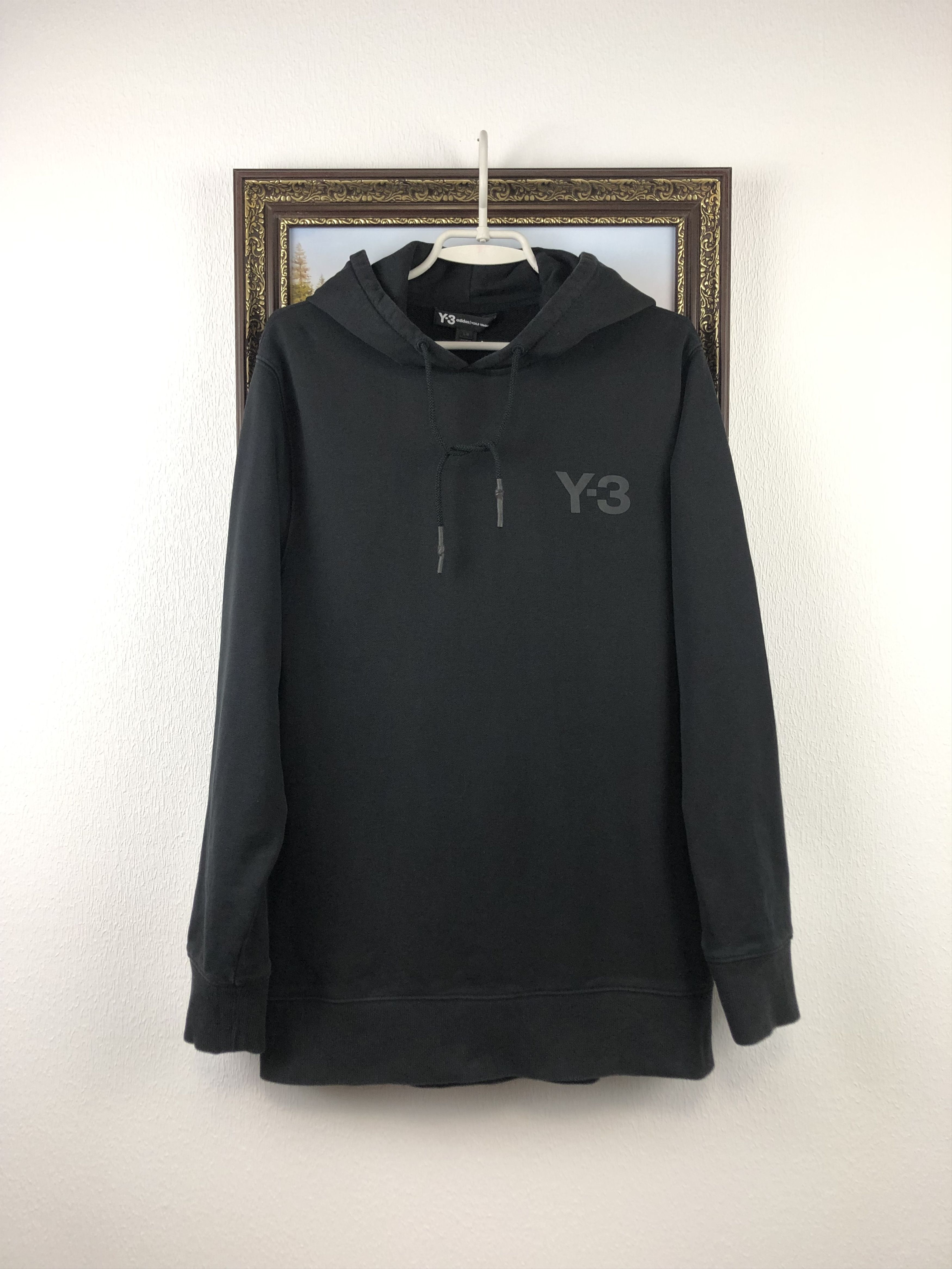 Y-3 Adidas YOHJI YAMAMOTO Men's Black Hoodie Classic Jacket