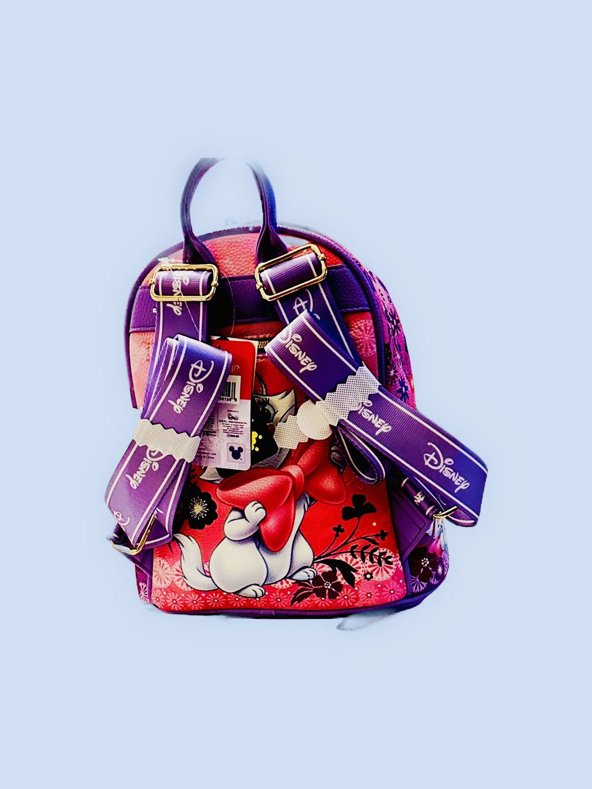 Disney Disney Aristocats Marie Vegan Leather Fashion Mini Backpack Size ONE SIZE - 2 Thumbnail