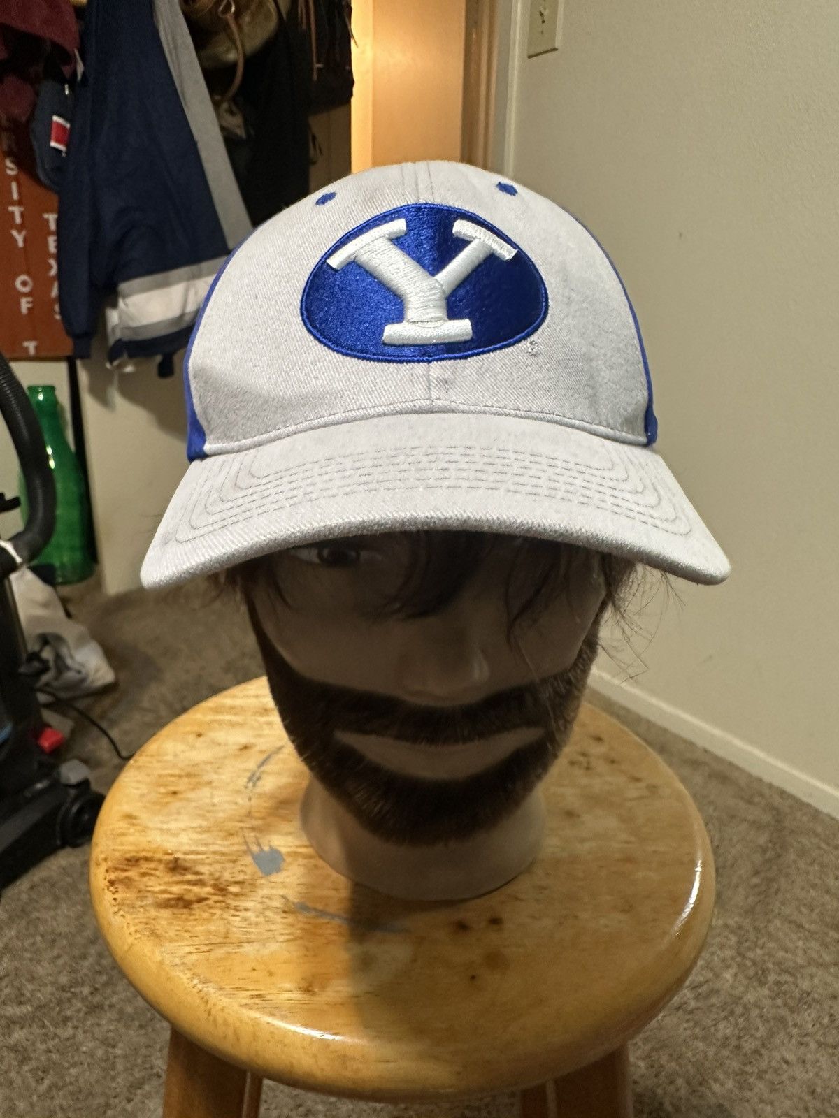 NCAA Vintage BYU university “triple blue” hat 00s Size ONE SIZE - 1 Thumbnail