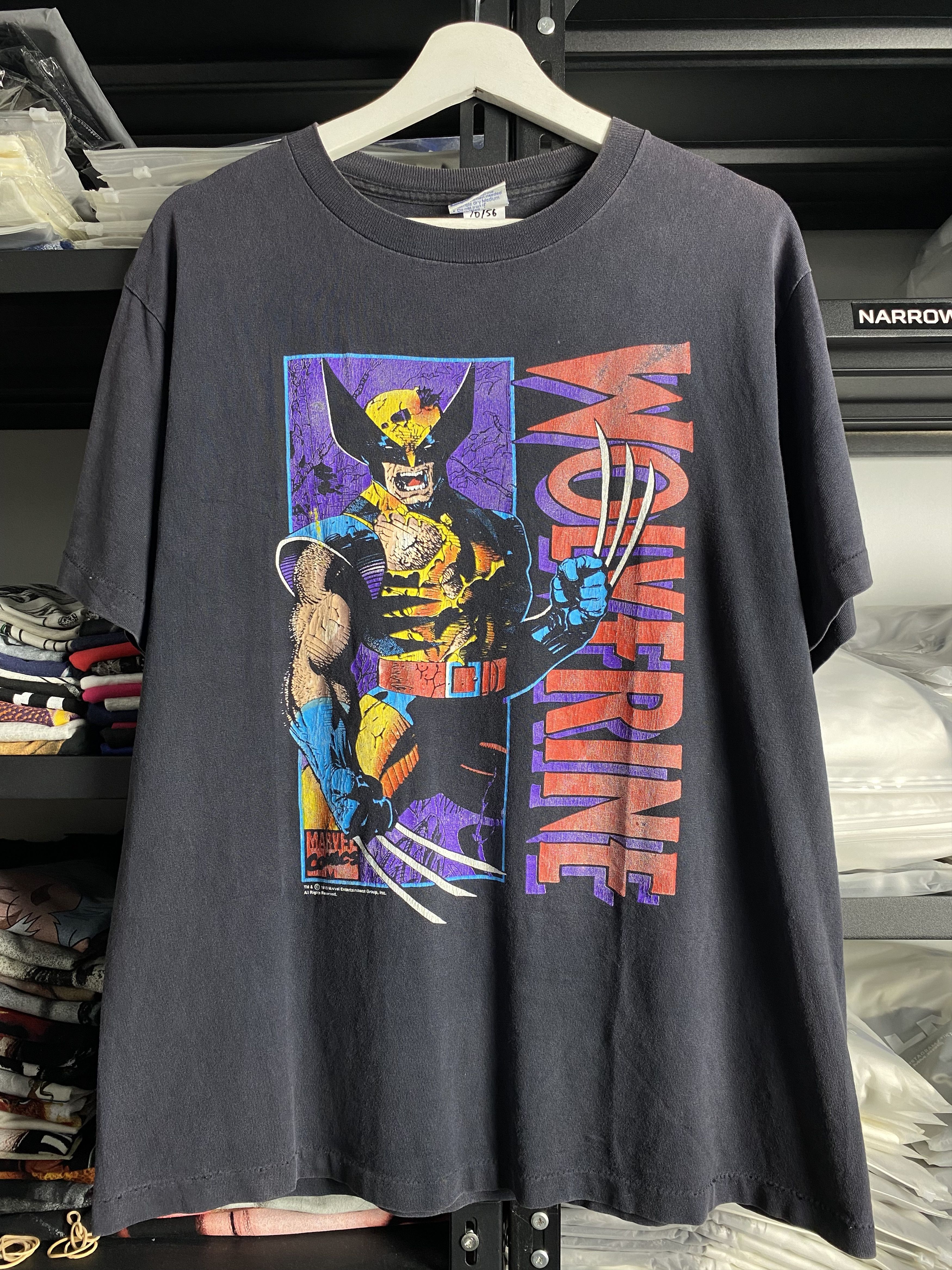 Marvel Comics Vintage Wolverine 90s Size US L / EU 52-54 / 3 - 2 Thumbnail