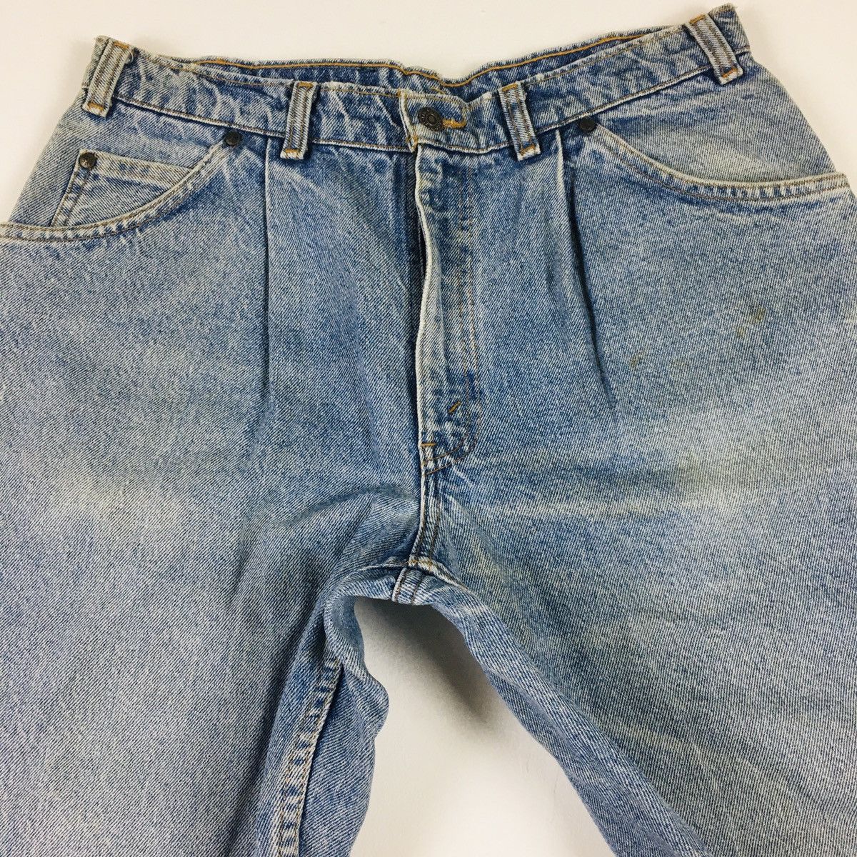 Levi's Vintage Clothing Vintage 80s Levi’s Button Stamp Number 1 Black Tab Canada Size US 34 / EU 50 - 4 Thumbnail