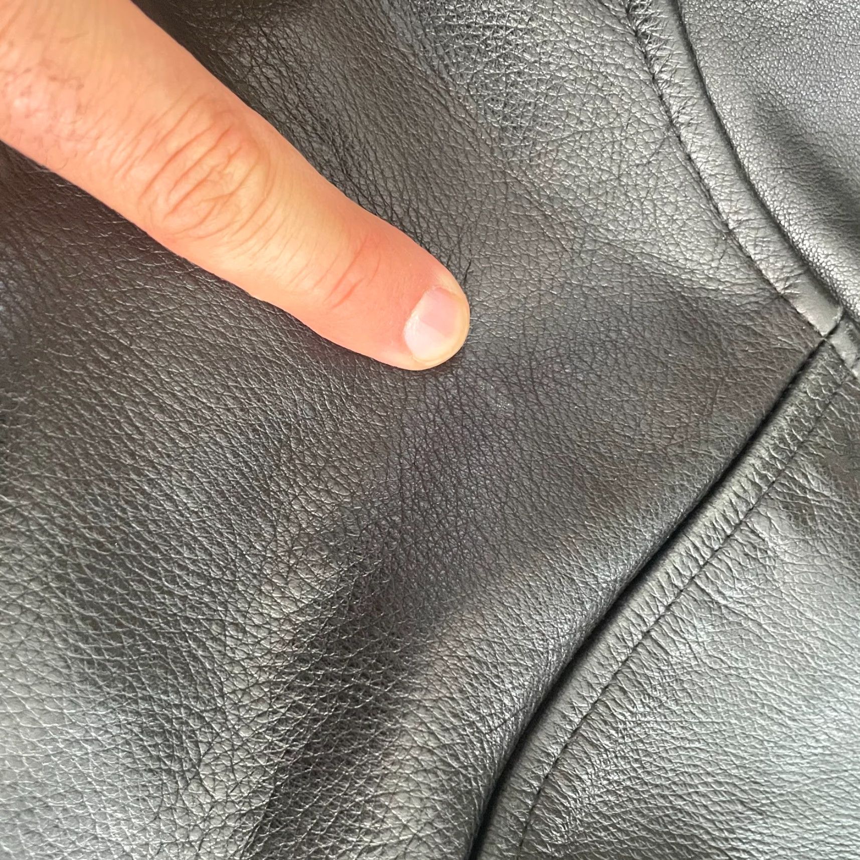 Banana Republic VINTAGE Banana Republic Over Coat Jacket Men XL Black Genuine Leather Button Up Size US XL / EU 56 / 4 - 6 Thumbnail