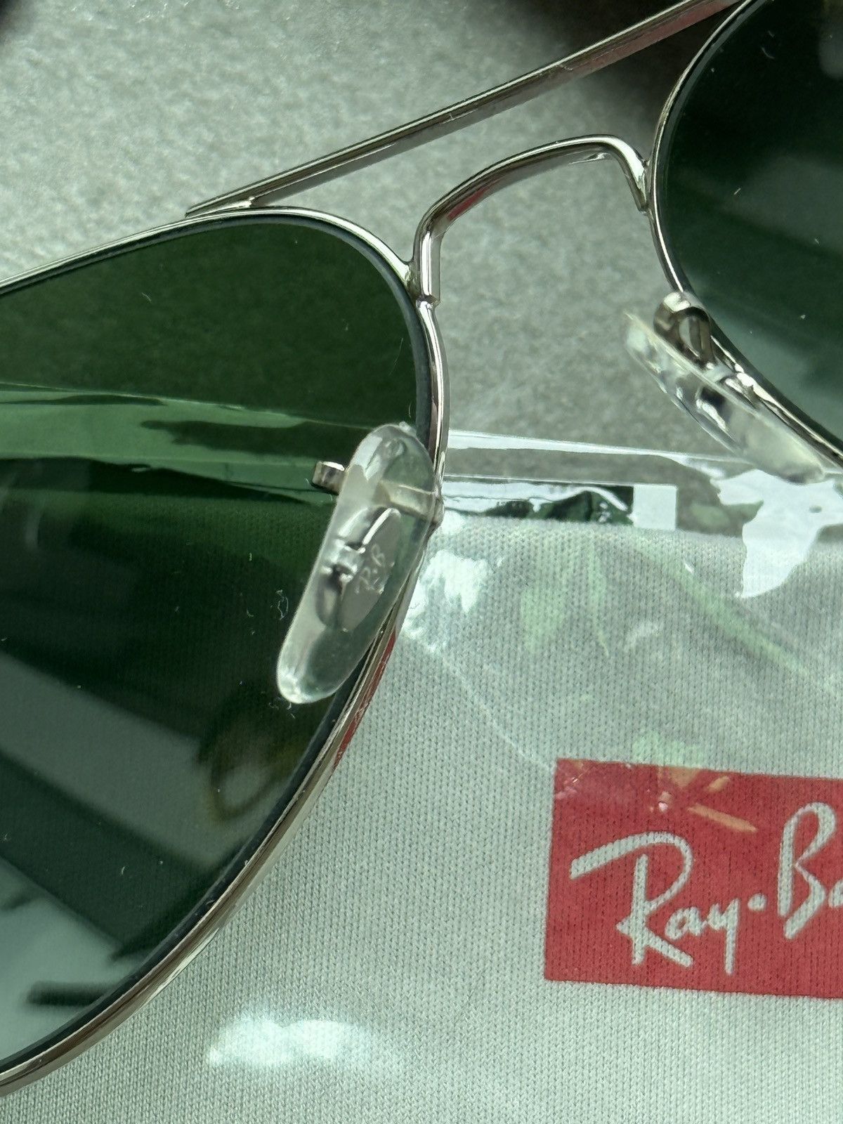 RayBan Ray Ban Classic Icons Aviator Top Gun Sunglass Made in ITALY Size ONE SIZE - 9 Thumbnail
