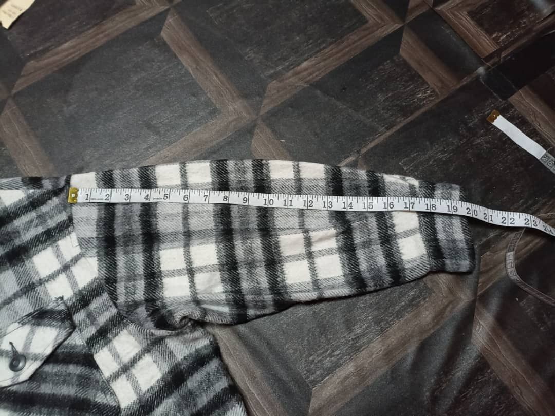Flannel × Zara Zara Wool Flannel Style Button Jacket Size M / US 6-8 / IT 42-44 - 13 Thumbnail