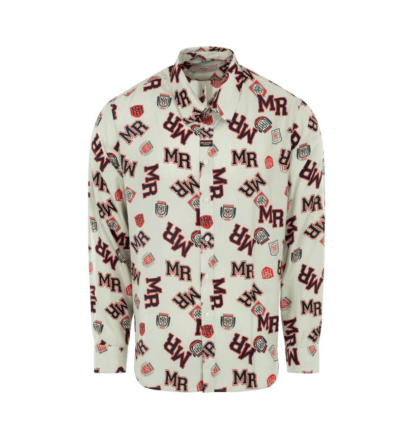 o1h1sh11224 Classic Logo Shirt in Beige