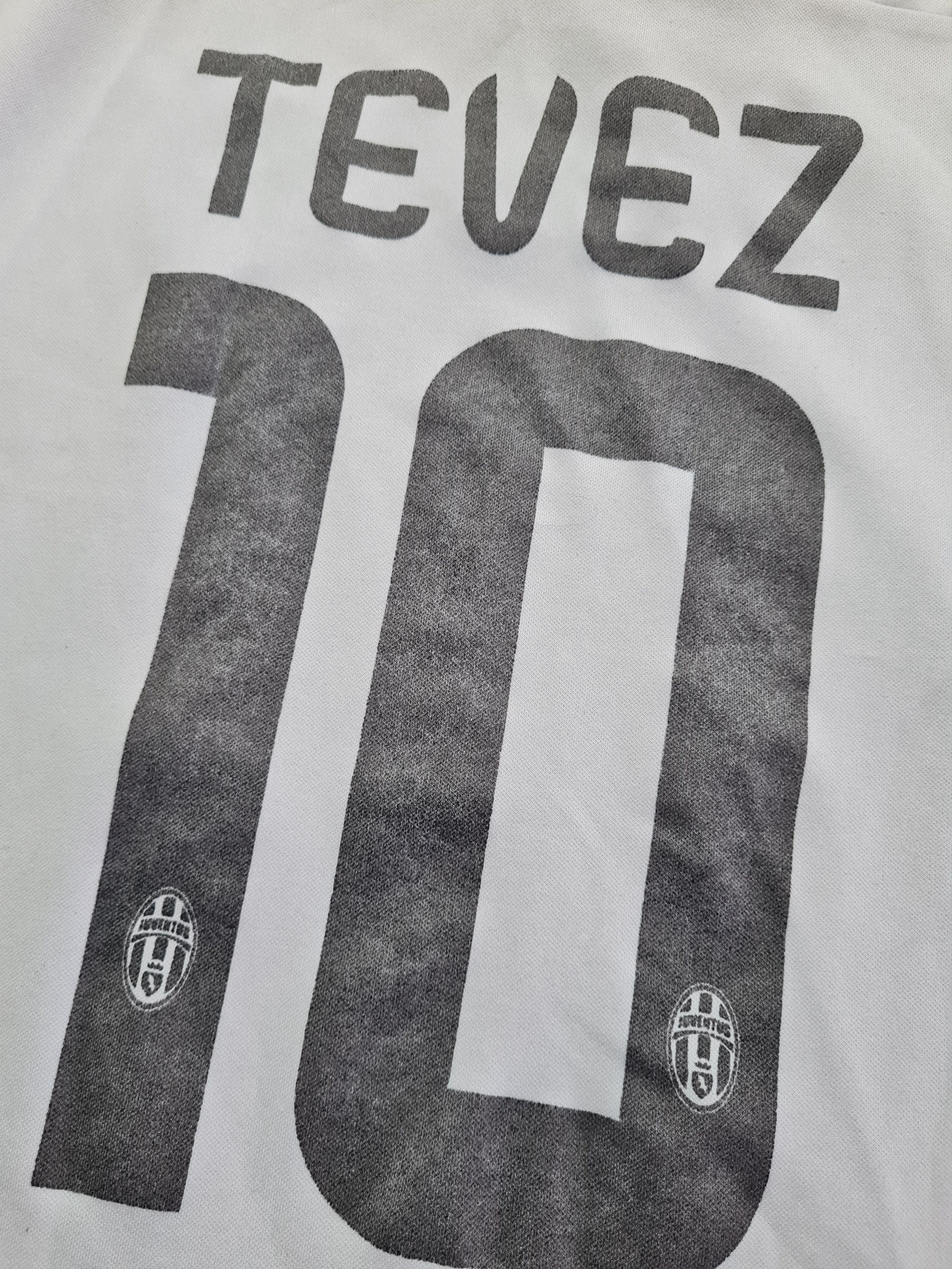 Other Vintage JEEP Football shirt JUVENTUS TEVEZ #10 Jersey soccer Size US M / EU 48-50 / 2 - 14 Thumbnail