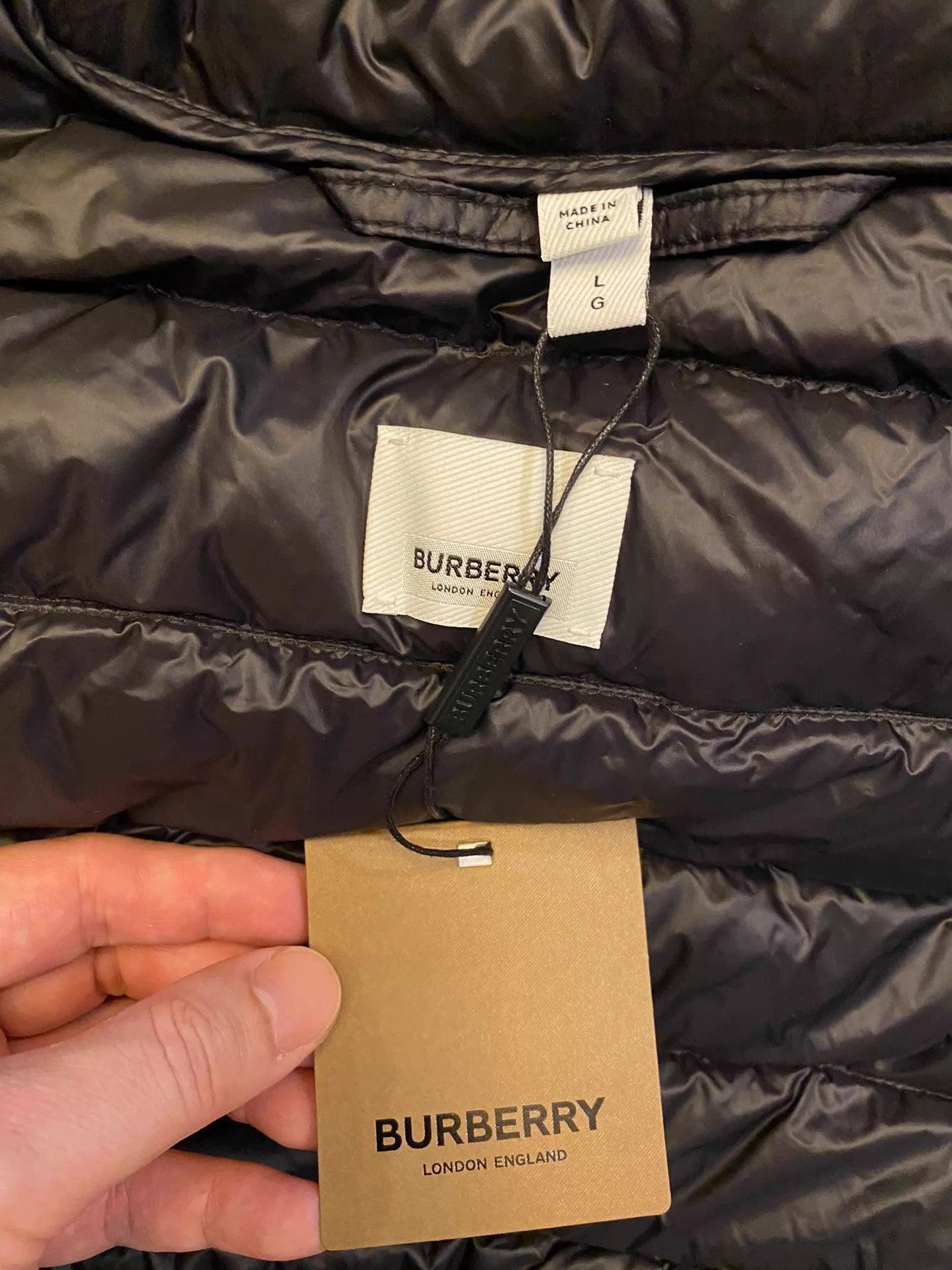 Burberry Burberry 90% White Goose Down WP Windproof Jacket Size US M / EU 48-50 / 2 - 4 Thumbnail