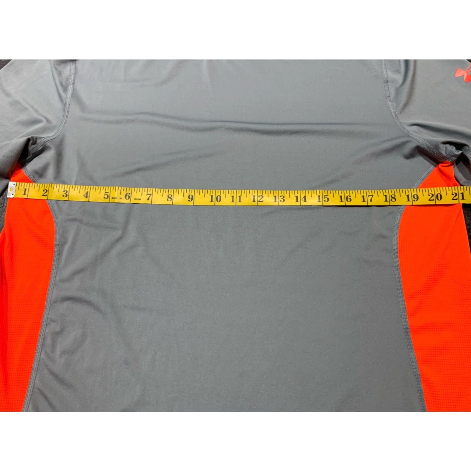 Under Armour Under Armour Mens Slim Fit 3/4 Sleeve Gray T Shirt Activewear Gym Training Large Size US L / EU 52-54 / 3 - 4 Thumbnail