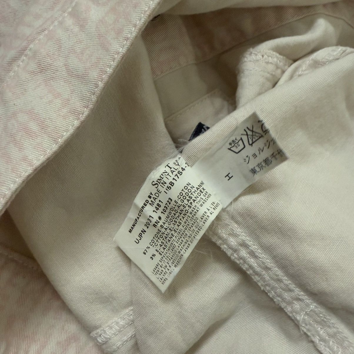 Giorgio Armani Armani Jeans Monogram Jacket like dior Size S / US 4 / IT 40 - 14 Thumbnail