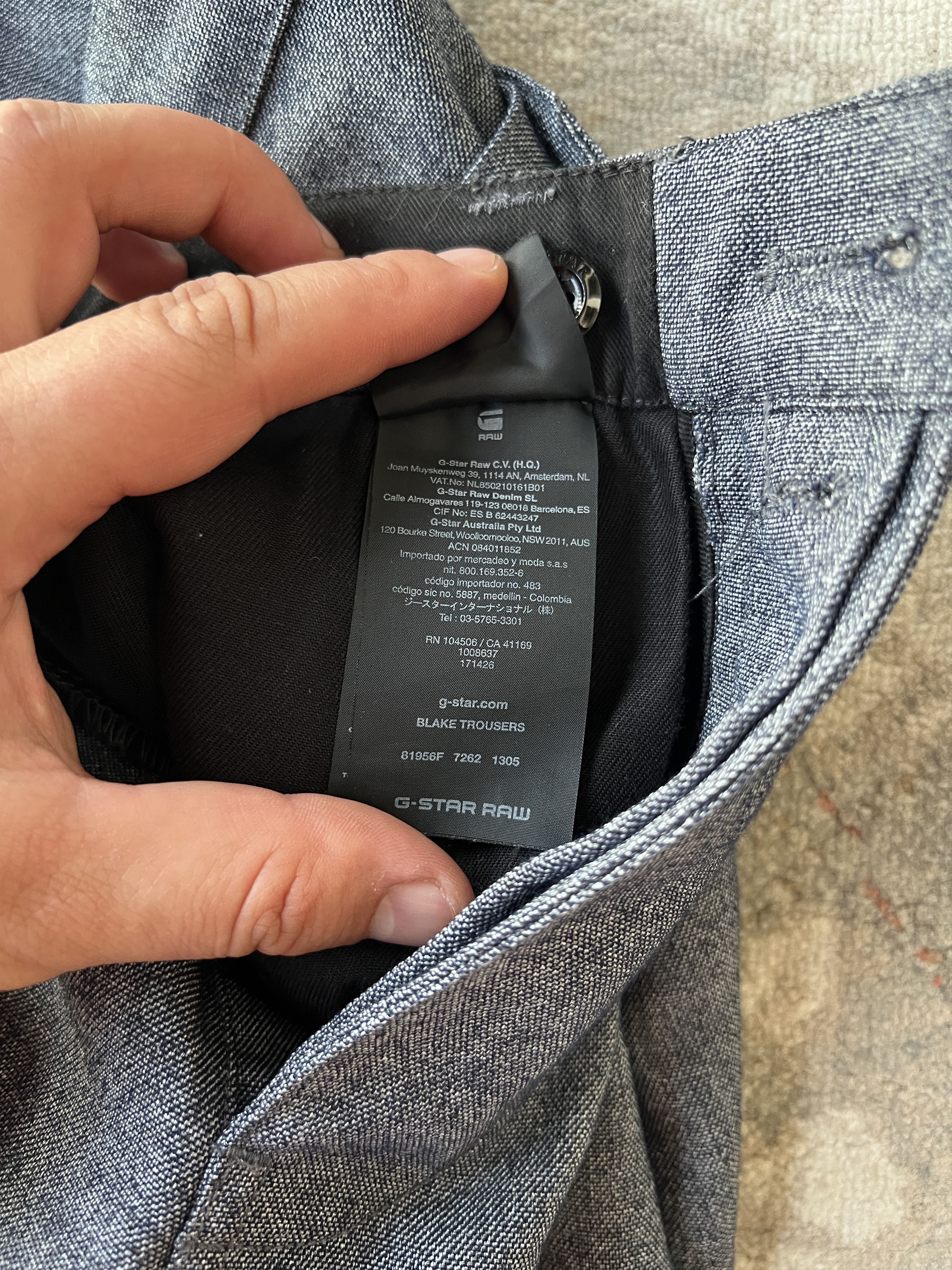 G-Star G-Star Raw Correct Pants Size US 30 / EU 46 - 8 Thumbnail