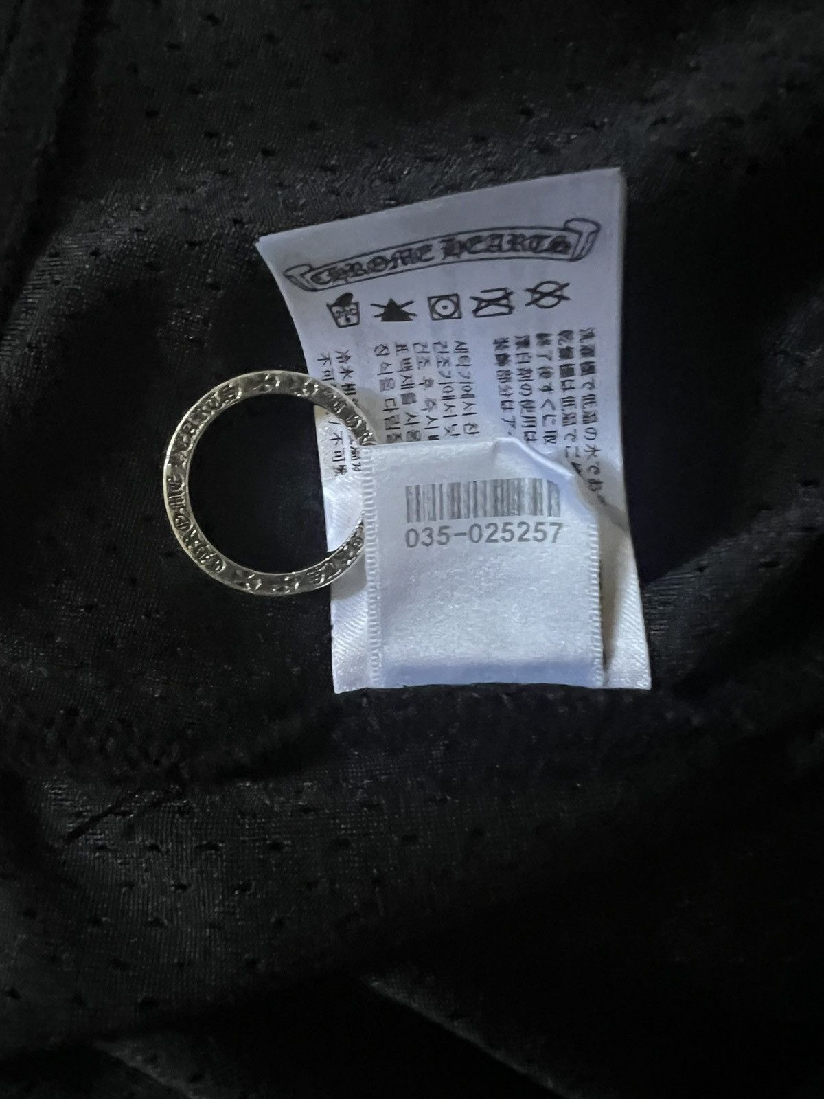 Chrome Hearts Chrome Hearts Sports Mesh Warm Up Jersey Black