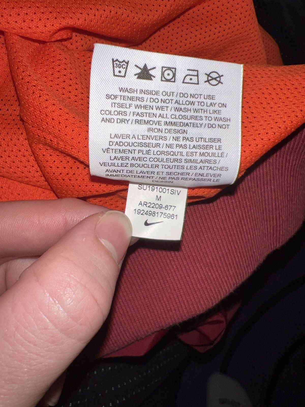 Nike Nike tech “sunset” windbreaker Size US M / EU 48-50 / 2 - 9 Thumbnail