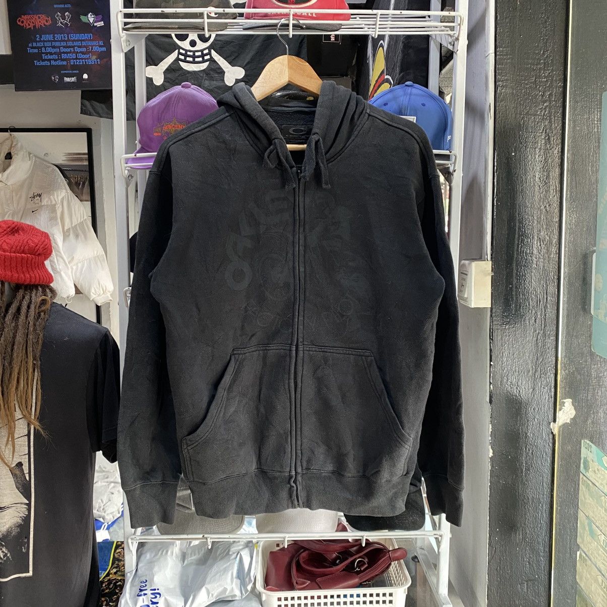 Oakley × Vintage Vintage Oakley Factory Pilot Hoodie Motocross Baggy Japanese Size US S / EU 44-46 / 1 - 1 Thumbnail