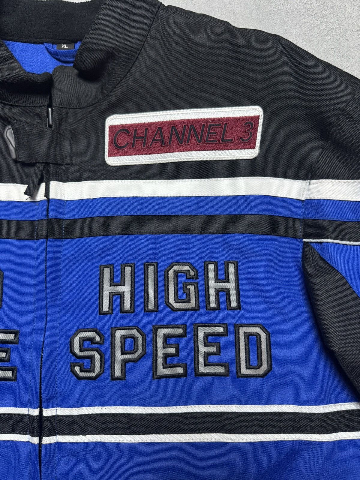 Other Moto High Cycle Speed Biker Racing Jacket Embroidered Logo Size US XL / EU 56 / 4 - 9 Thumbnail