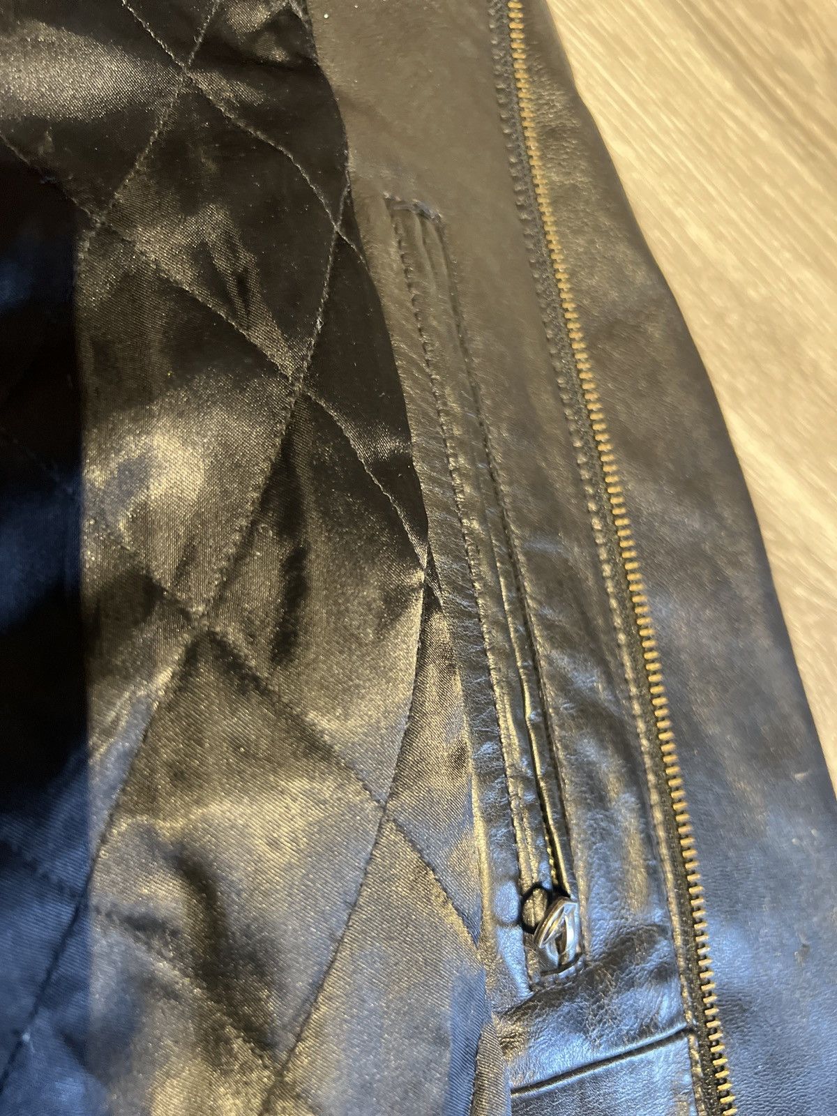 Gap × Vintage Vintage Gap Cow Leather Jacket Size US M / EU 48-50 / 2 - 9 Thumbnail