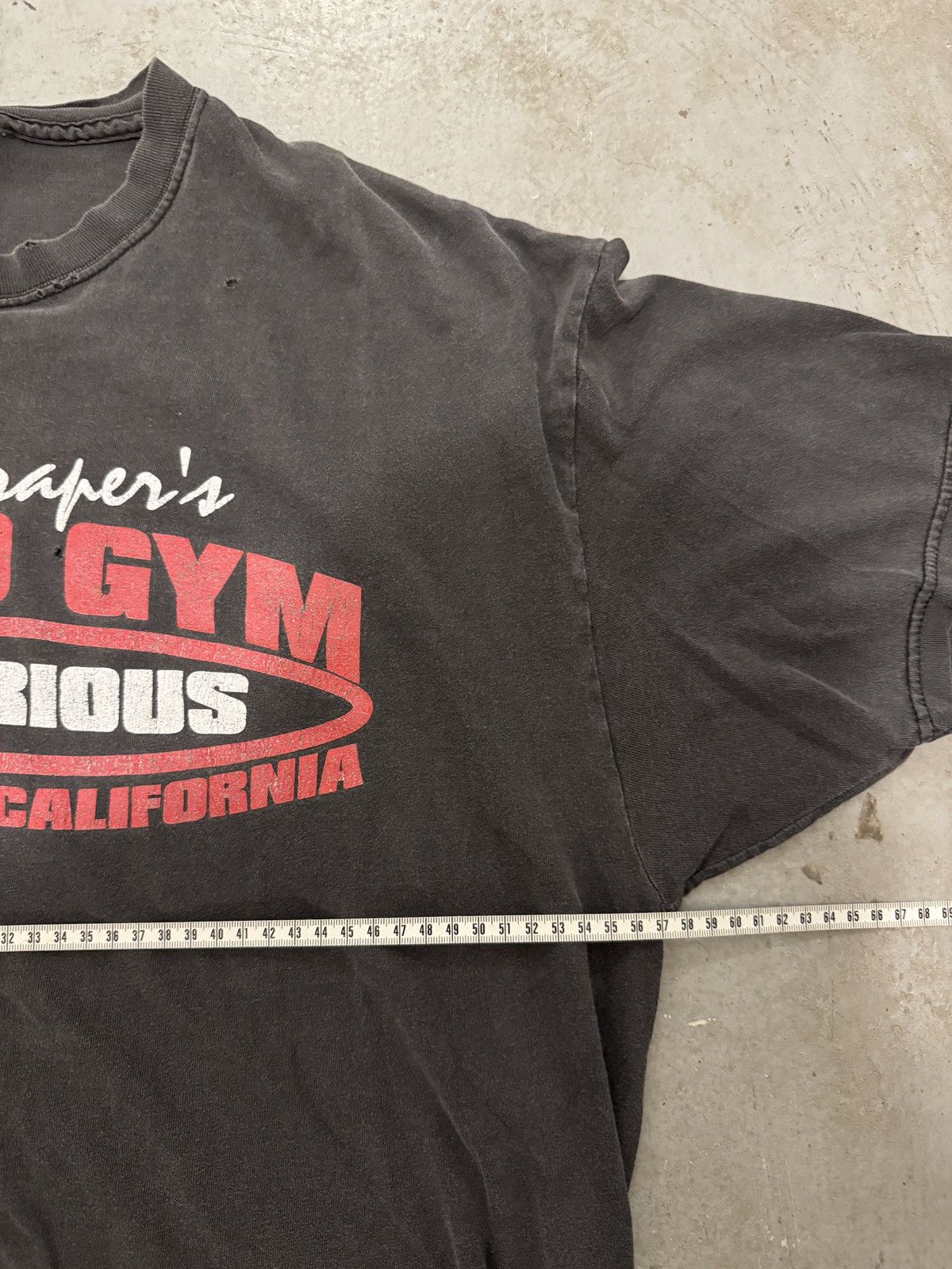 Vintage *RARE* VTG 90s WORLD GYM DAVE DRAPER GOLDEN ERA BODYBUILDING Size US XL / EU 56 / 4 - 9 Thumbnail