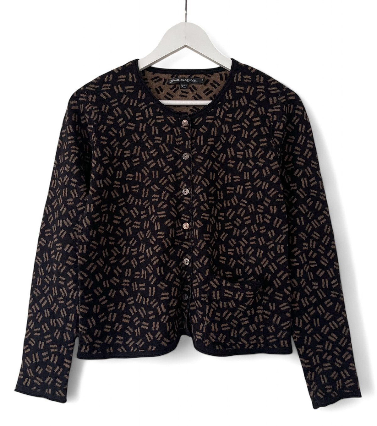 Other Gudrun Sjoden Print Cardigan Sweater Women's Size S Size S / US 4 / IT 40 - 1 Thumbnail