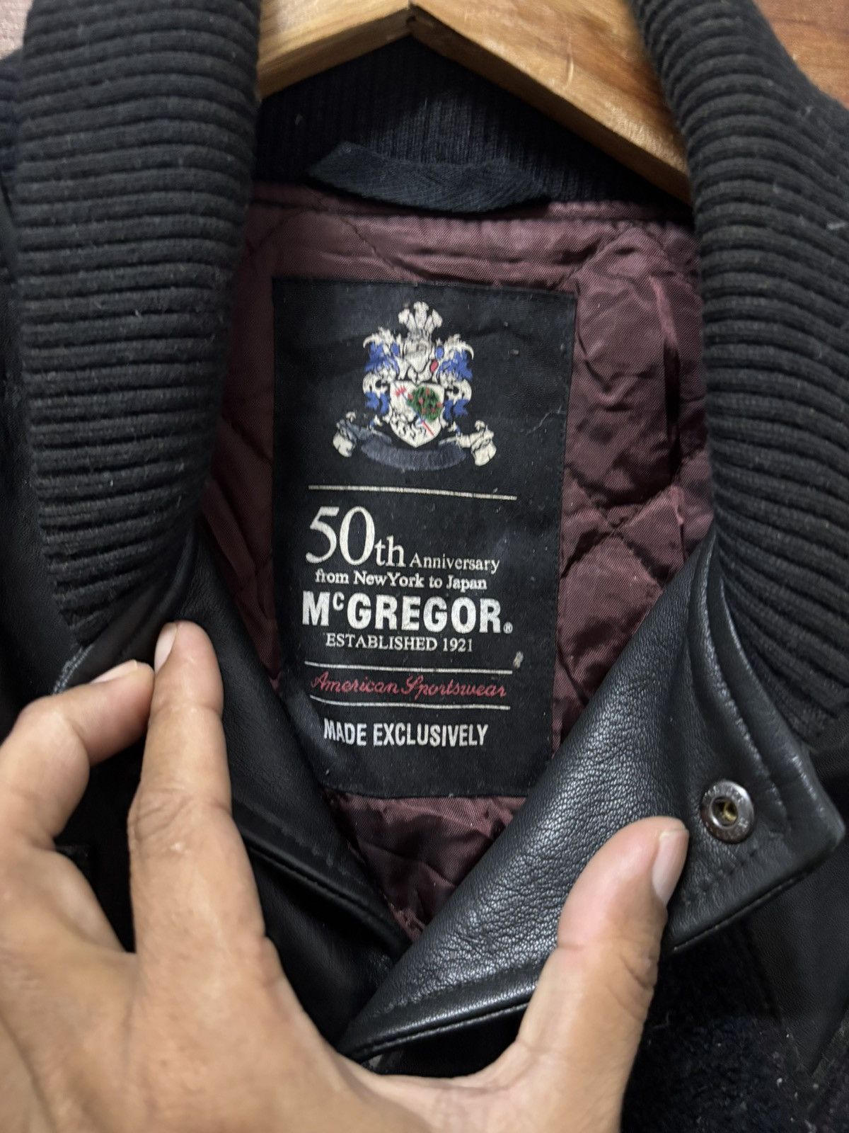 McGregor Vintage mcgregor 50th anniversary varsity leather jackeet Size US M / EU 48-50 / 2 - 6 Thumbnail