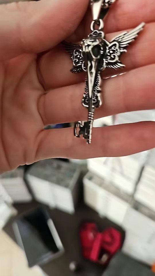 Other Key Choker Pendant Accessories Necklace Gifts Size ONE SIZE - 3 Thumbnail