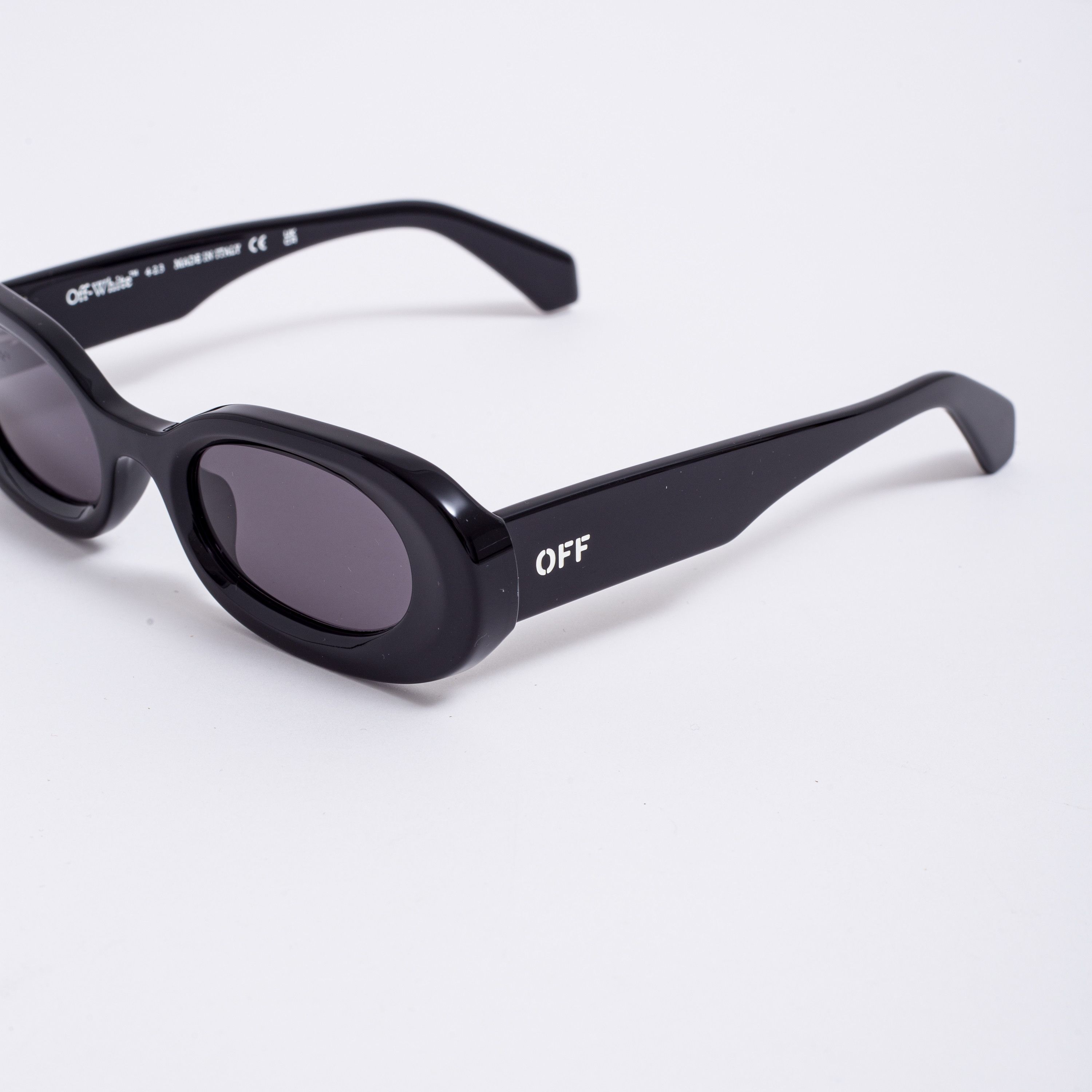 Off-White OFF WHITE Amalfi Oval-Frame Sunglasses BLACK Size ONE SIZE - 2 Thumbnail