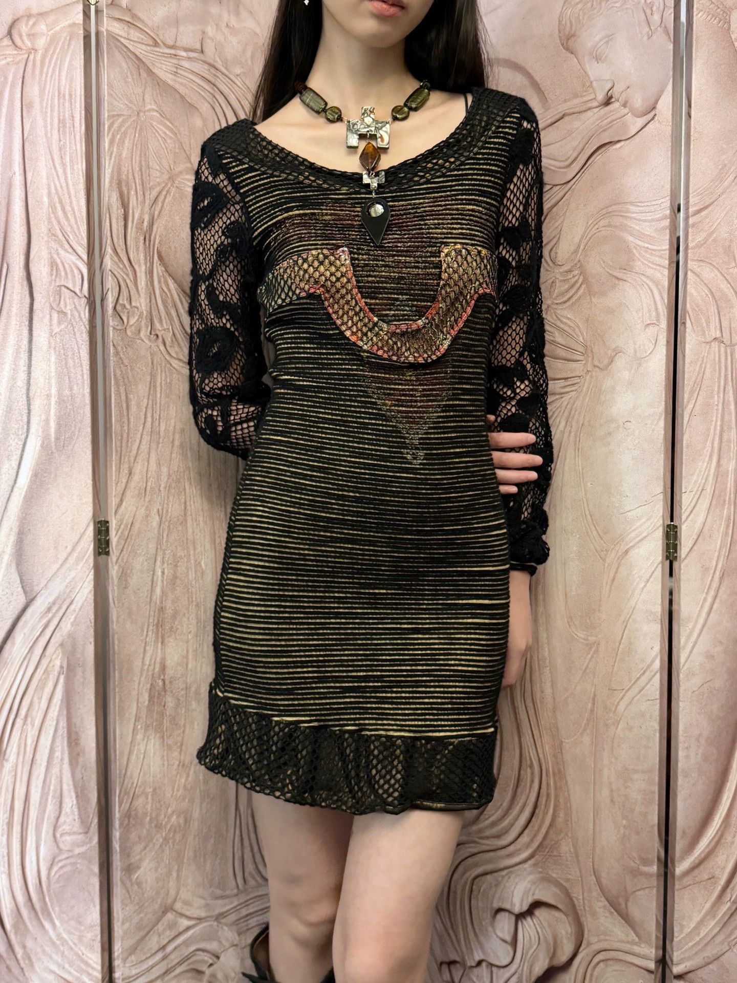Other Save The Queen Vintage Archive S Dress 84cm Size S / US 4 / IT 40 - 5 Thumbnail