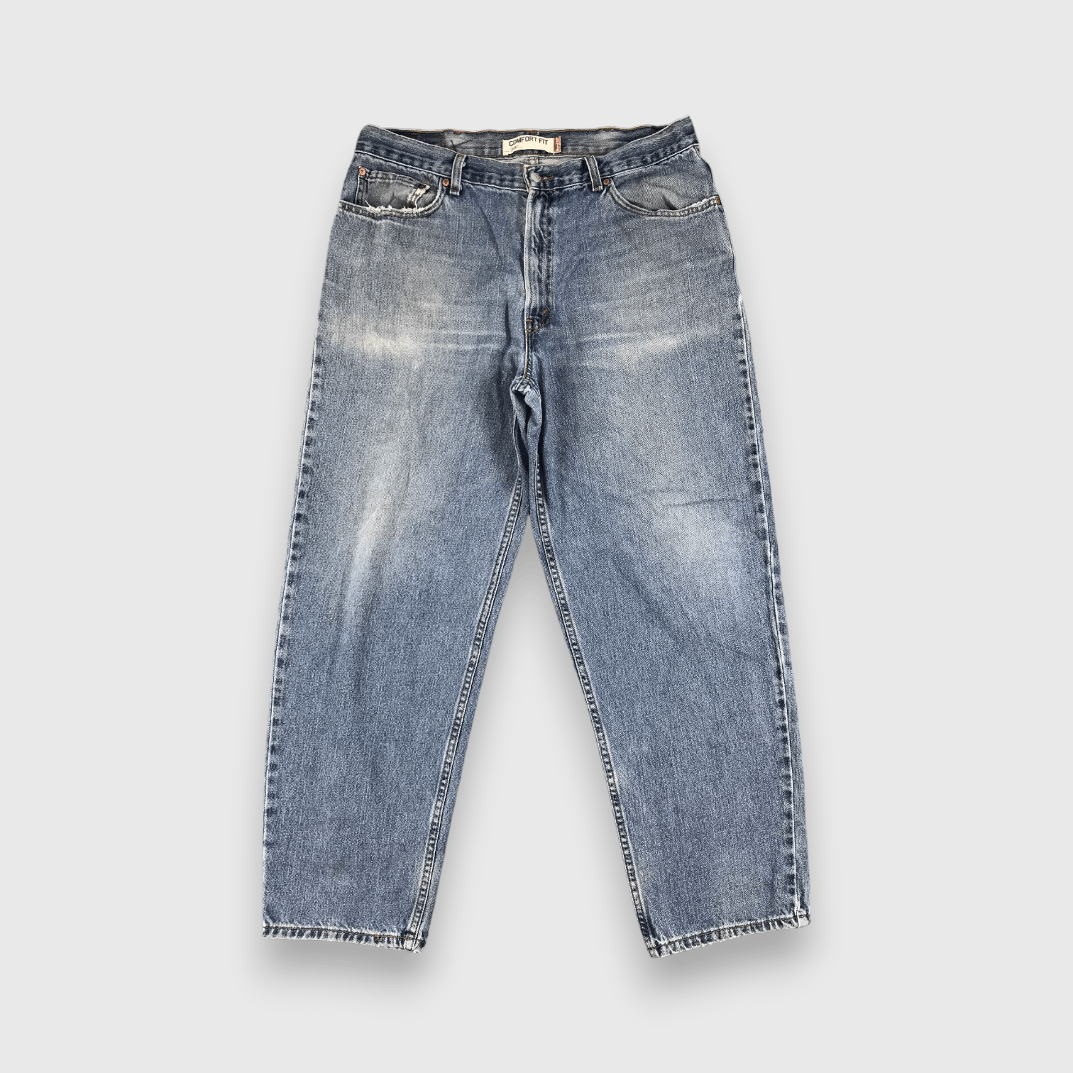 Levi's Vintage Levis 560 Jeans Medium Wash Denim -J814 Size US 38 / EU 54 - 1 Thumbnail