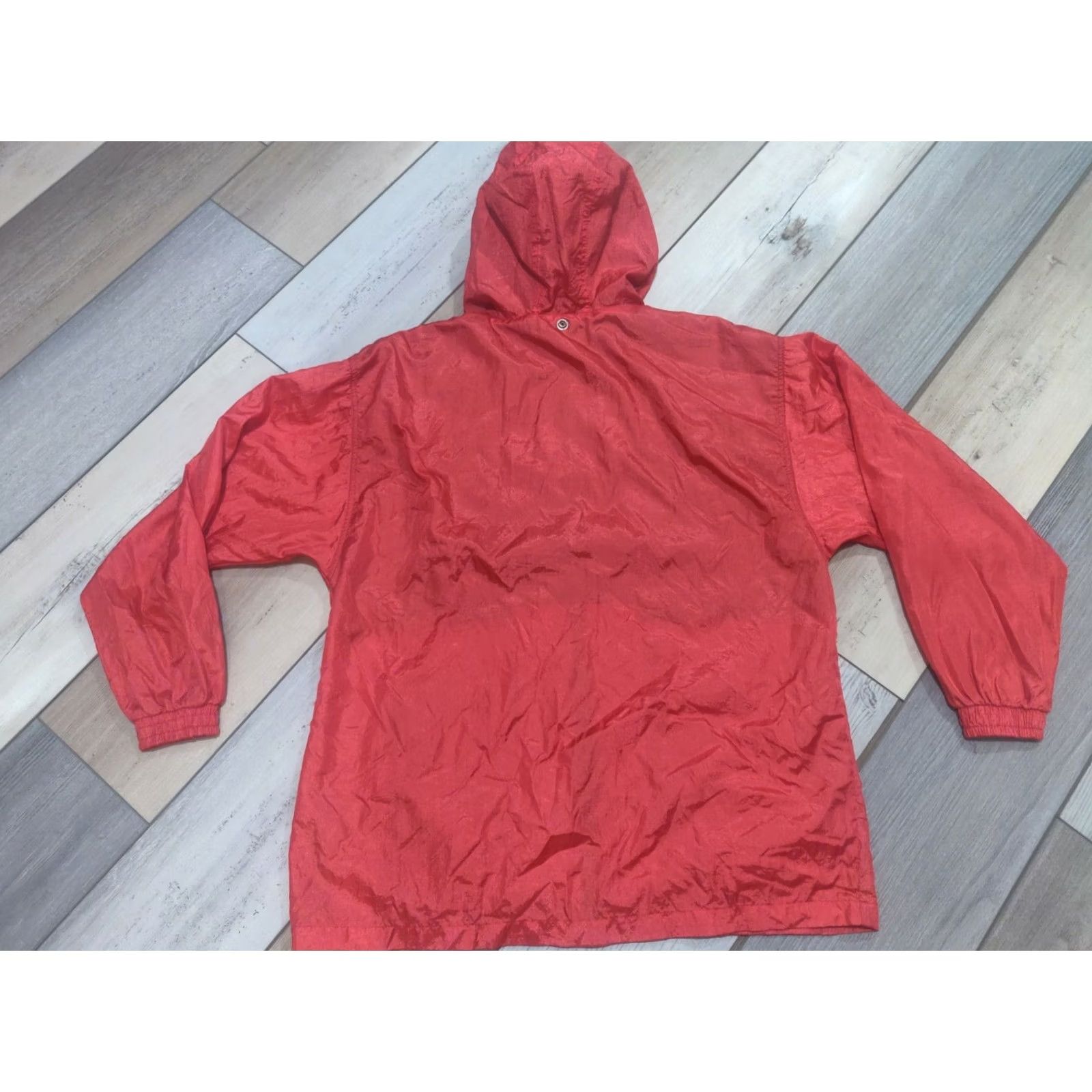 Wilson Vintage Wilson Jacket Hoodie Windbreaker Athletic Track Red Men's M Full Zip Size US M / EU 48-50 / 2 - 6 Thumbnail