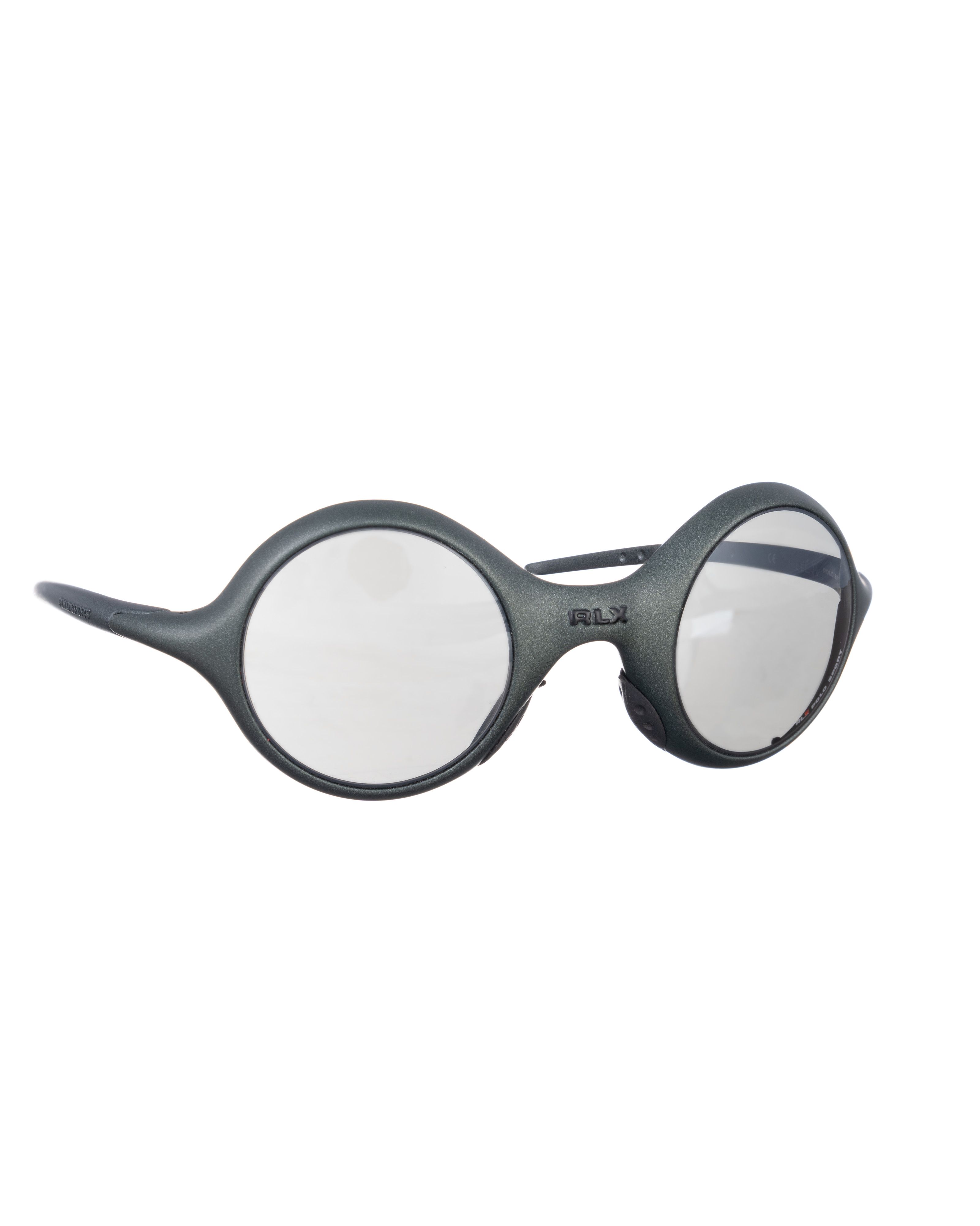 Ralph Lauren Ralph Lauren RLX Polo Sport '90s Green Carbonite Sunglasses Size ONE SIZE - 3 Thumbnail