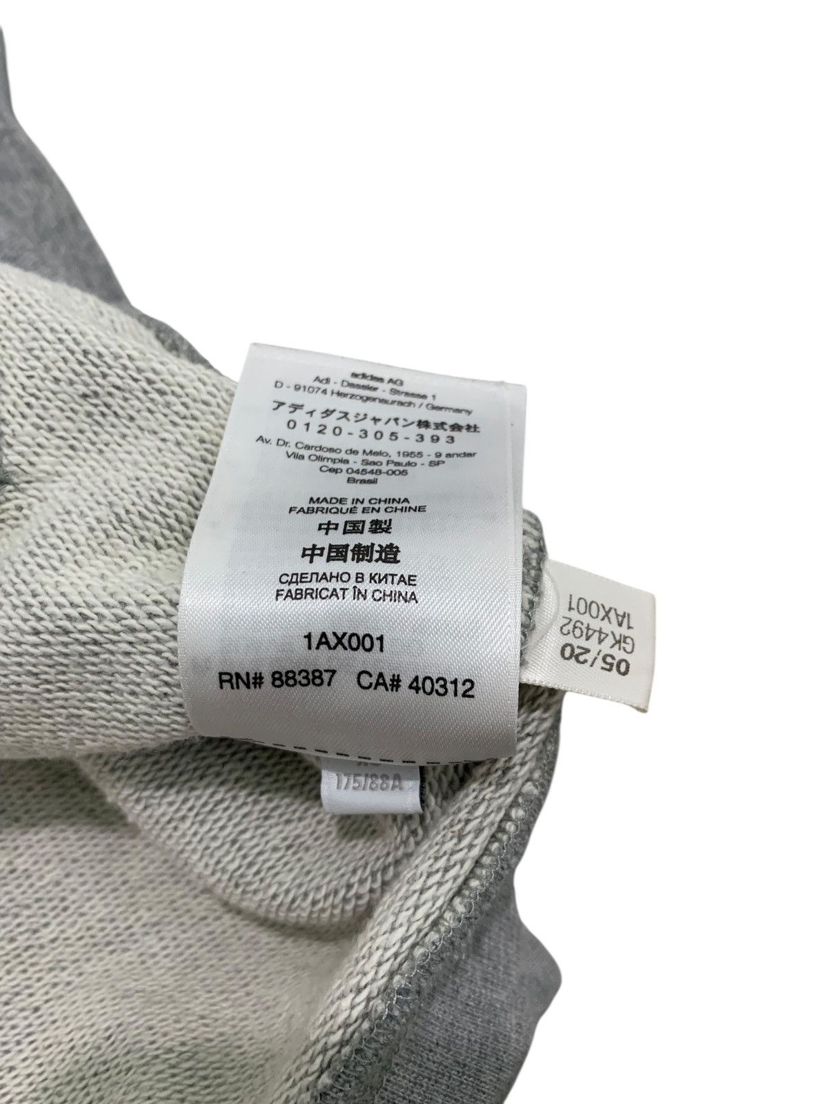 Japanese Brand × Yohji Yamamoto Yohji Yamamoto Y3 Logo Hoodie Size US XS / EU 42 / 0 - 9 Thumbnail