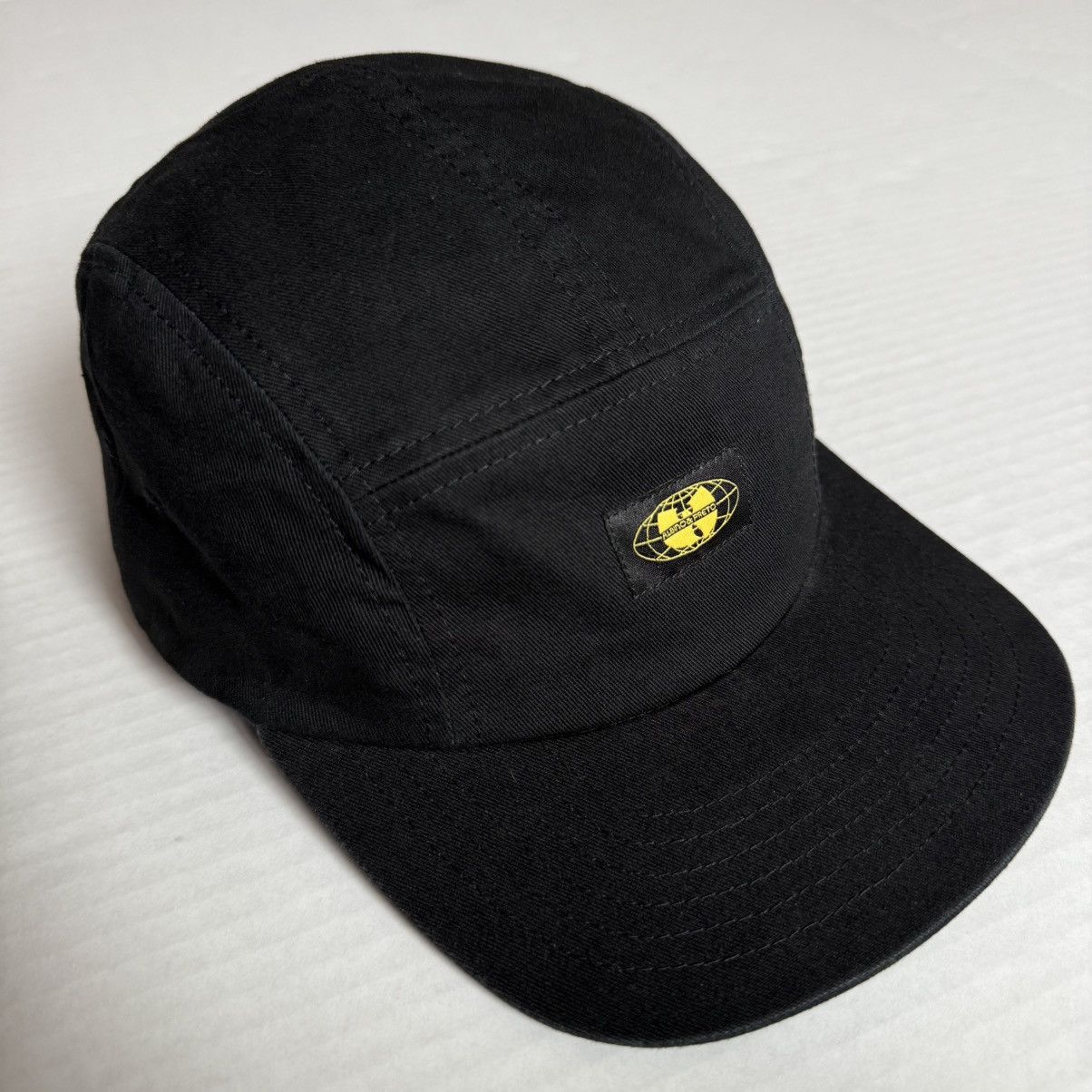 Wu-Tang Clan 🔴Wu-Tang 5 Panel Hat Albino & Preto Rare Black Yellow Rza Size ONE SIZE - 2 Thumbnail