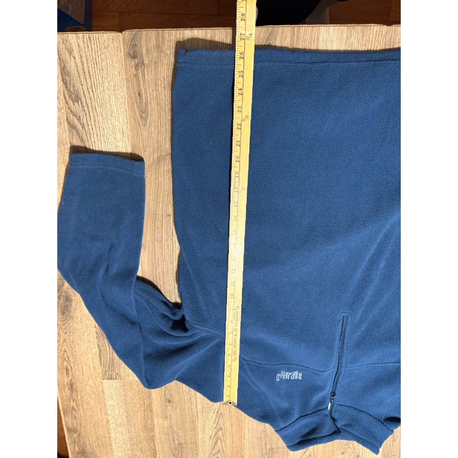 Vintage Red Head Brand Co. Sweater Men's Size XL Blue Quarter Zipper Pullover Size US XL / EU 56 / 4 - 7 Thumbnail