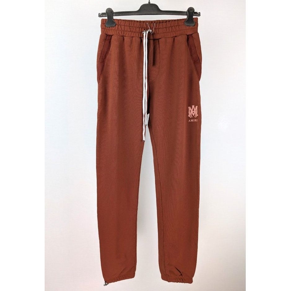 Amiri o1rshd1 MA Core Logo Sweatpants / Joggers in Clay / Peach Size US 36 / EU 52 - 2 Thumbnail