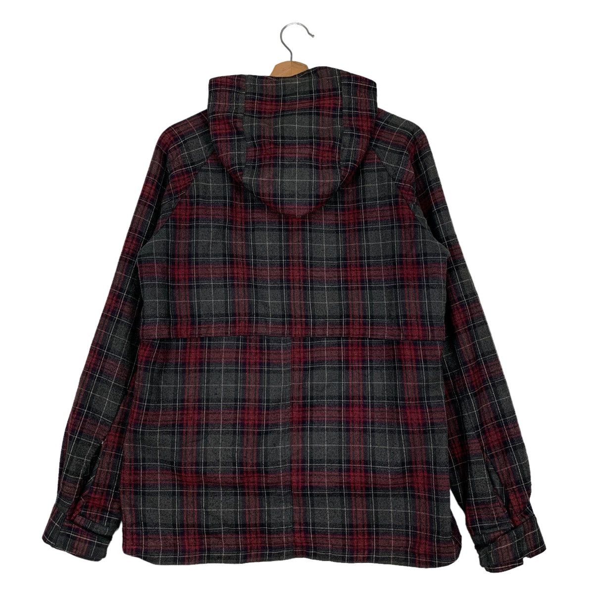Japanese Brand PIRATES Tartan Checked Plaid Hoodie Jacket #0074-C5 Size US M / EU 48-50 / 2 - 8 Thumbnail