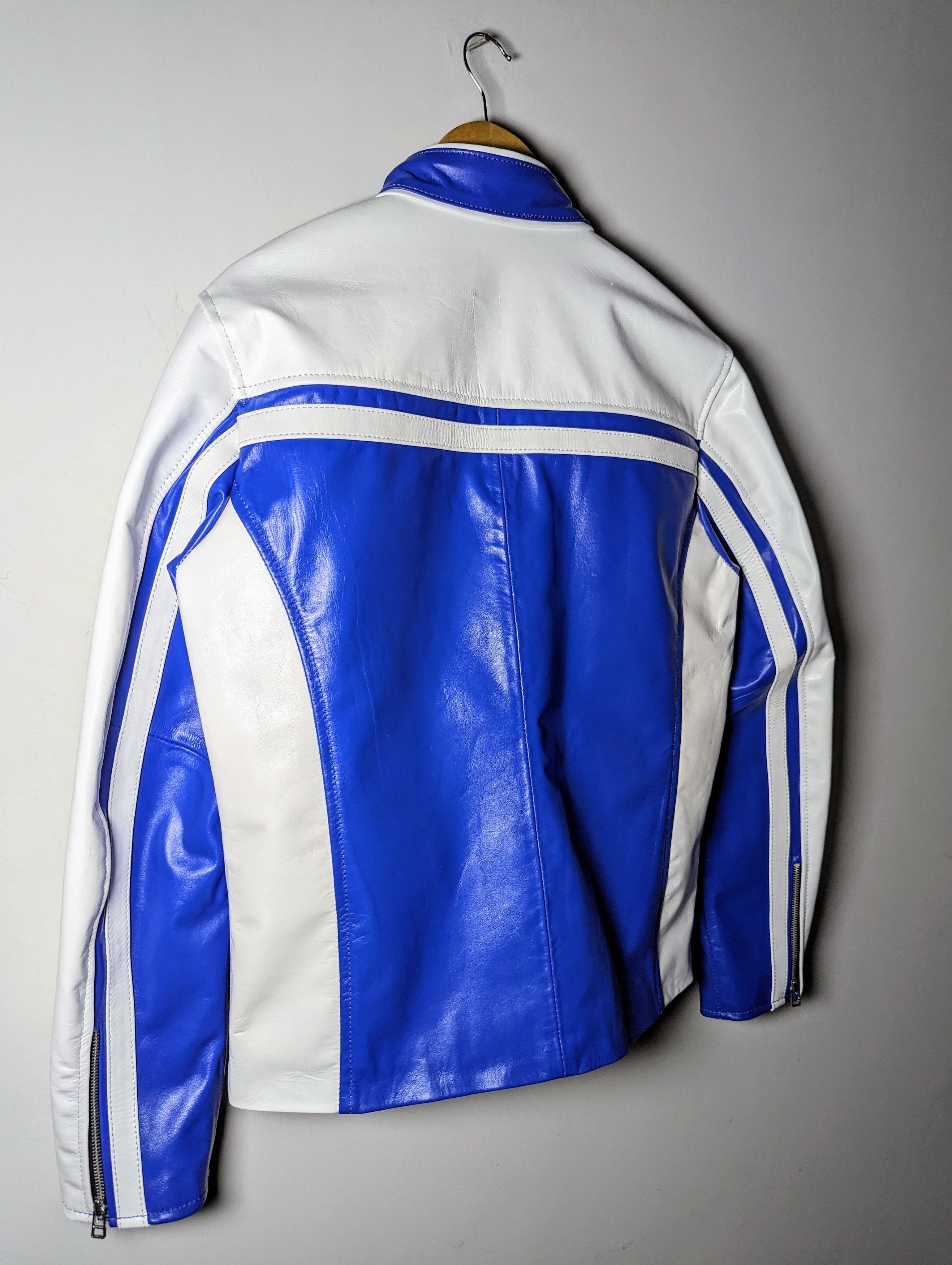 Genuine Leather Men's Fashion Leather Jacket Streetwear size "L" Size US L / EU 52-54 / 3 - 8 Thumbnail