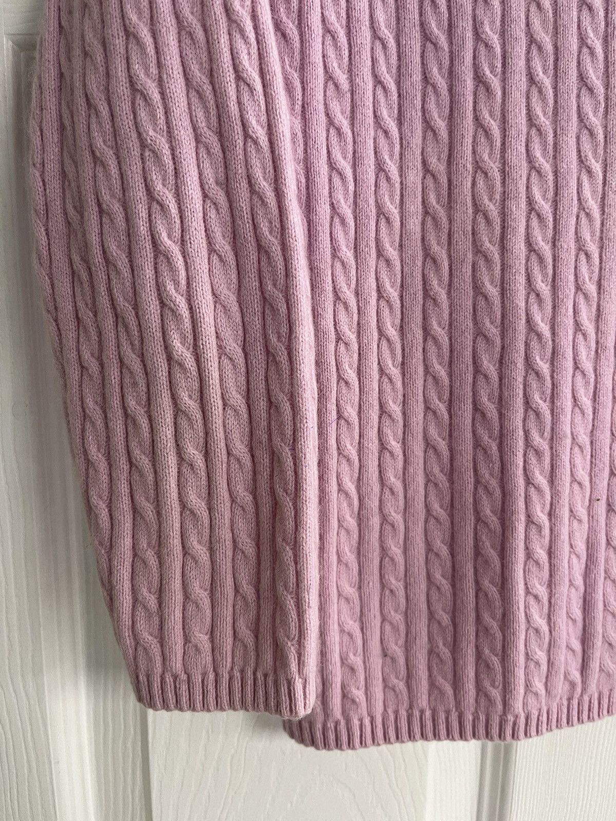 L.L. Bean Vintage L.L.Bean Pink Cashmere Sweater Size S / US 4 / IT 40 - 4 Thumbnail
